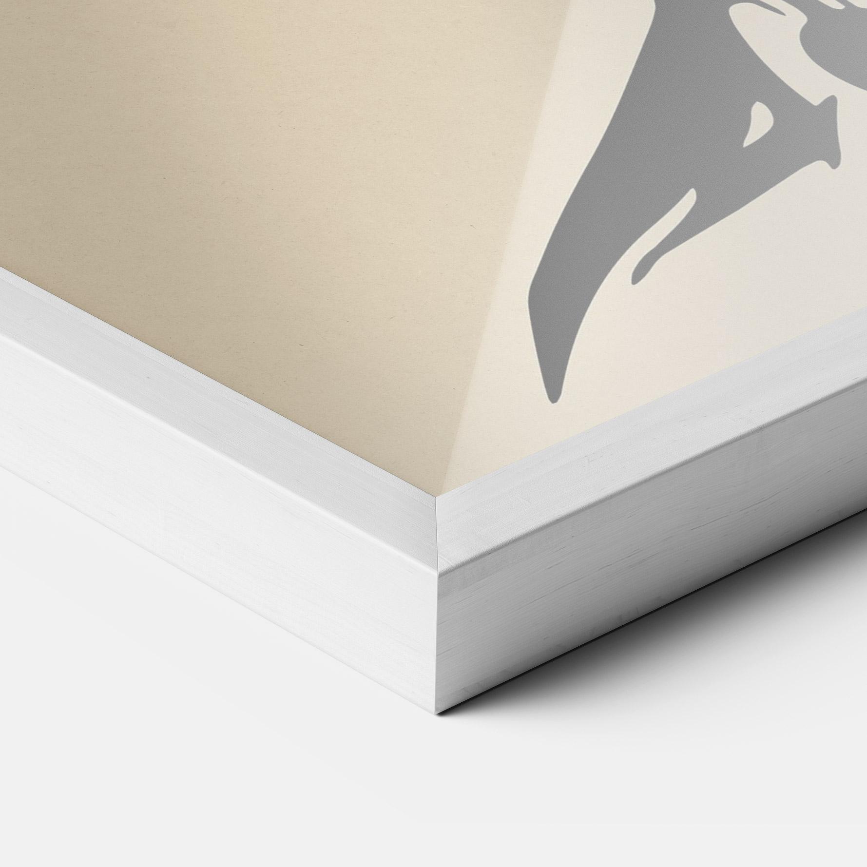 Gerahmte Poster Woman Vision Star mockup 3