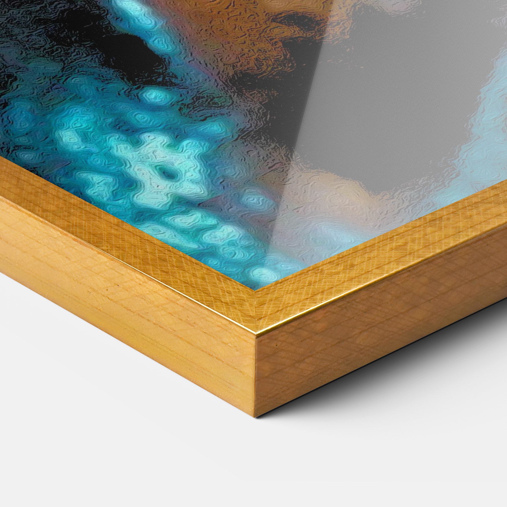 Blue Light Face mockup 3