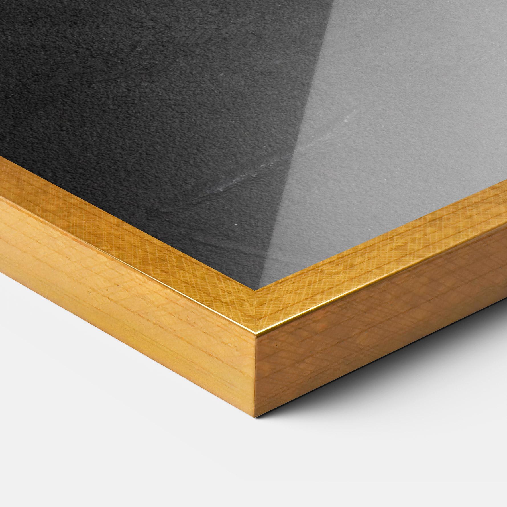 Gerahmte Poster Flowers Lips mockup 3