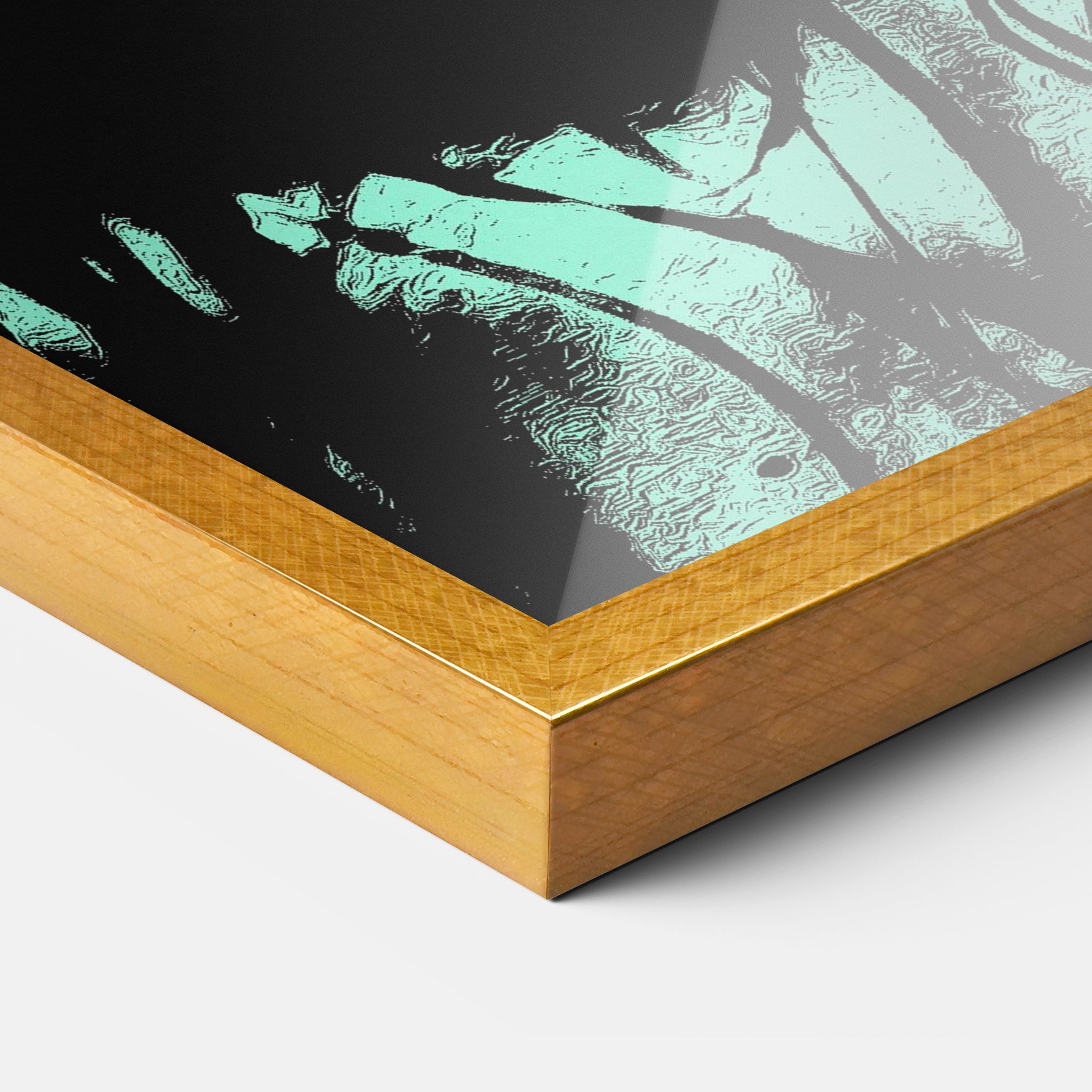 Green Light Girl mockup 3