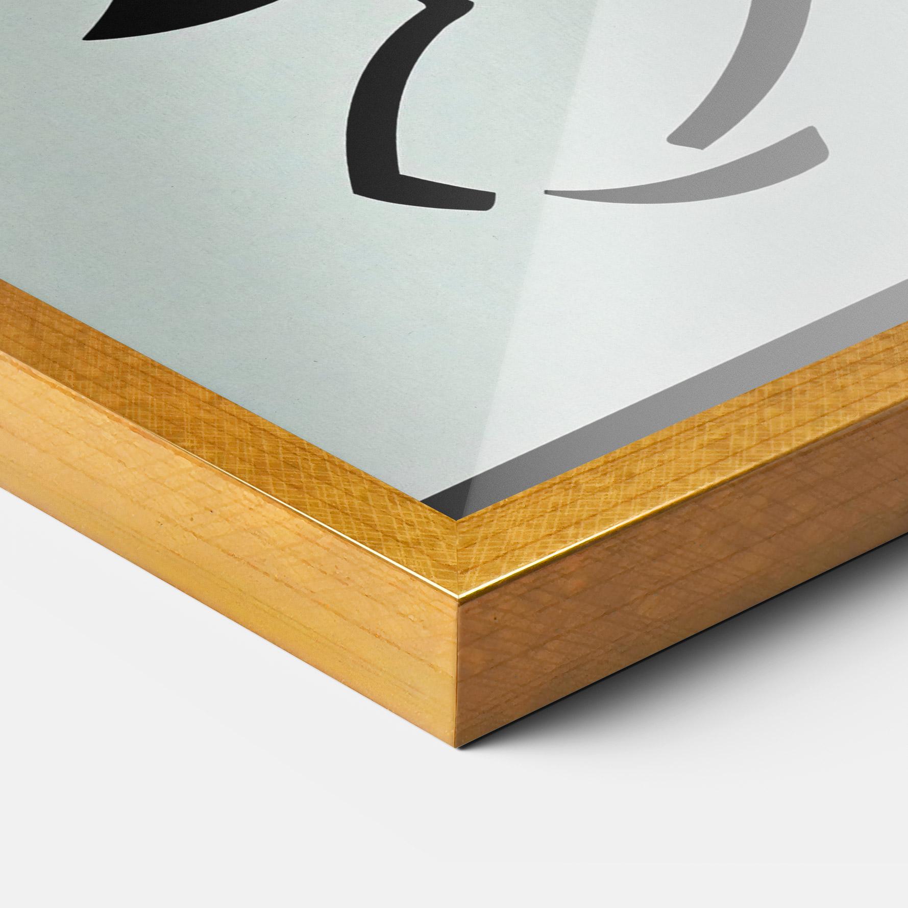 Gerahmte Poster Persistence mockup 3