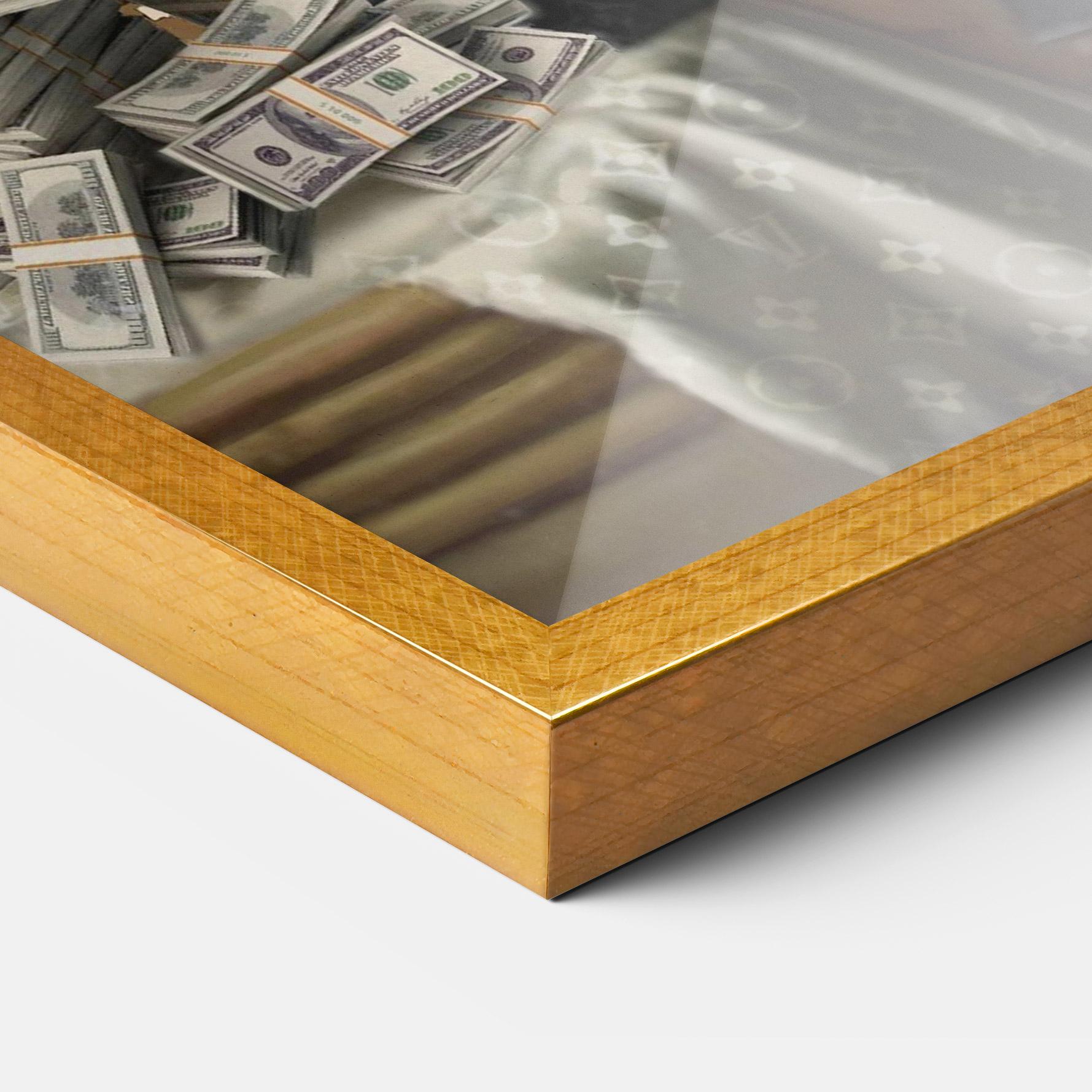 Gerahmte Poster The Simple Pleasures In Life mockup 3