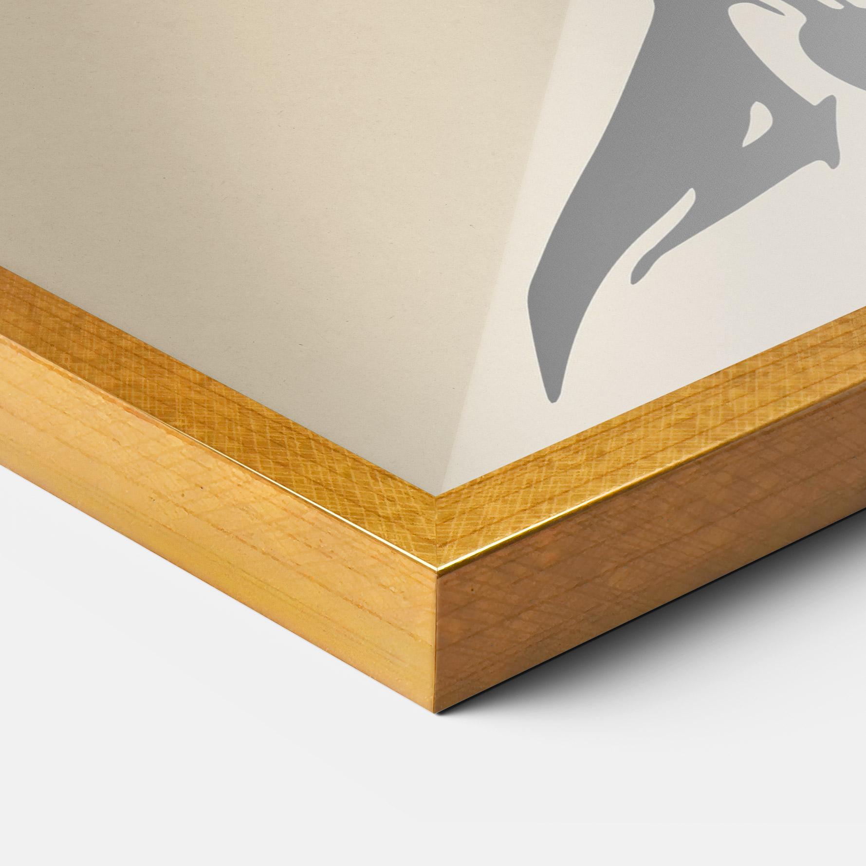 Gerahmte Poster Woman Vision Star mockup 3