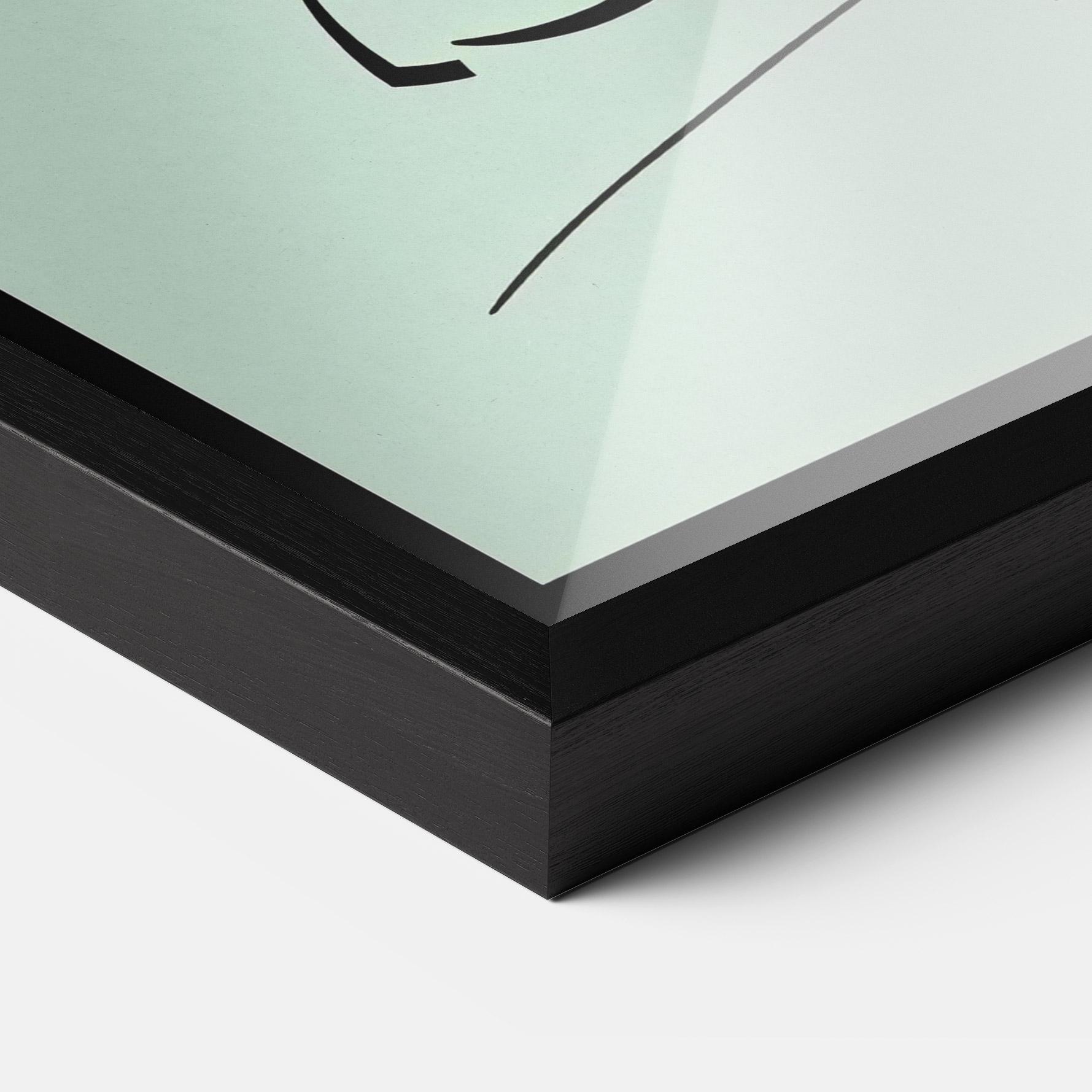 Gerahmte Poster Patience mockup 3