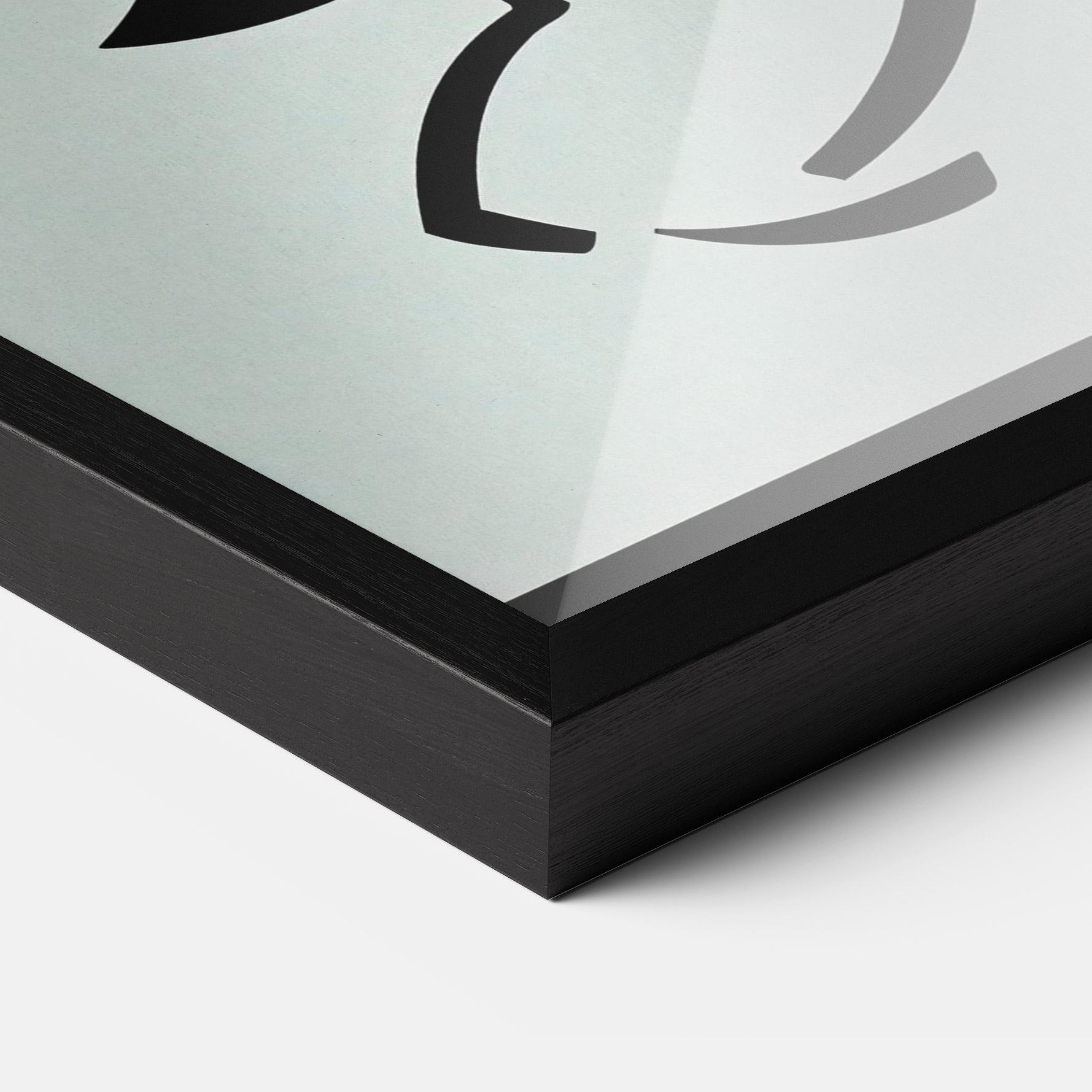 Gerahmte Poster Persistence mockup 3