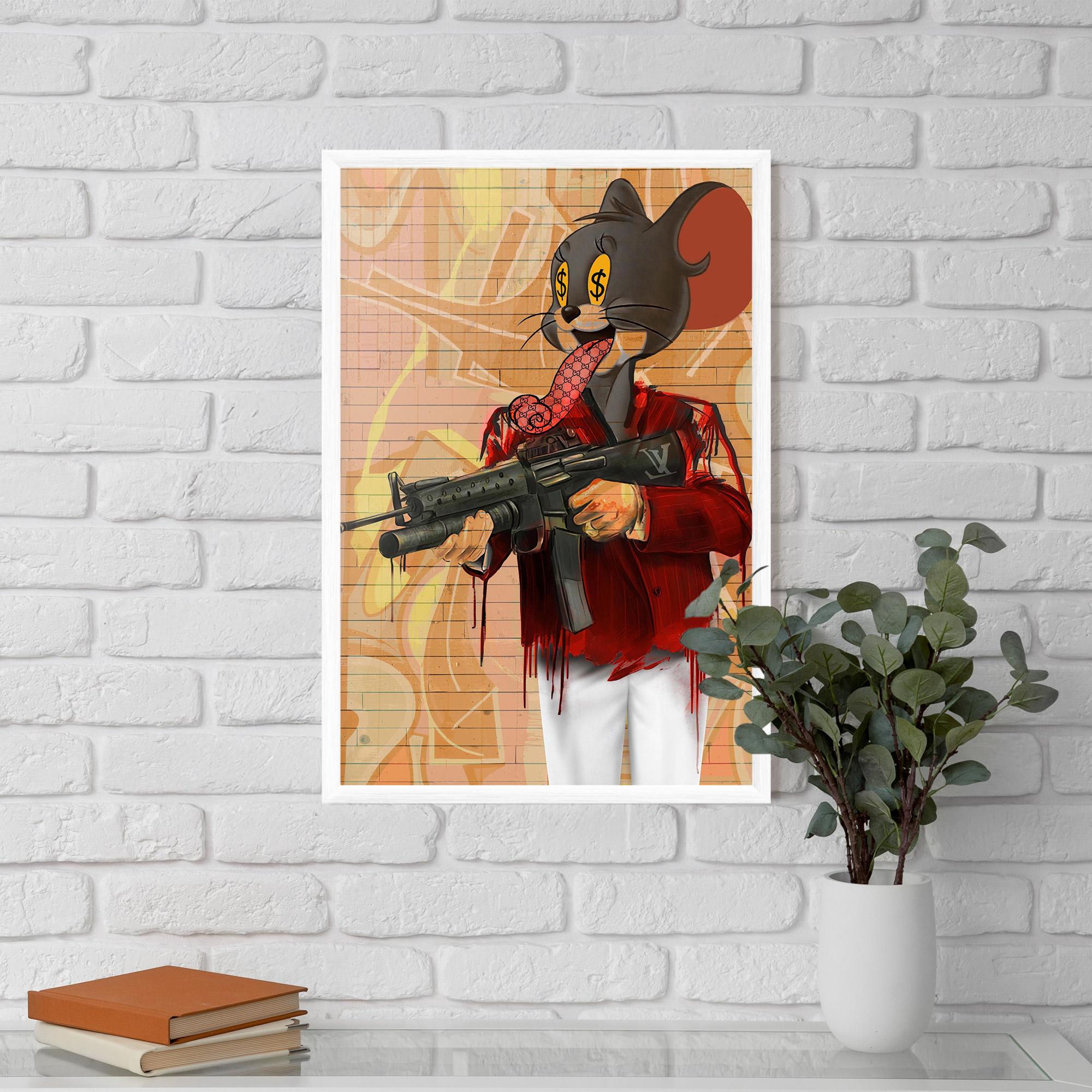 Gerahmte Poster Jerry mockup 5