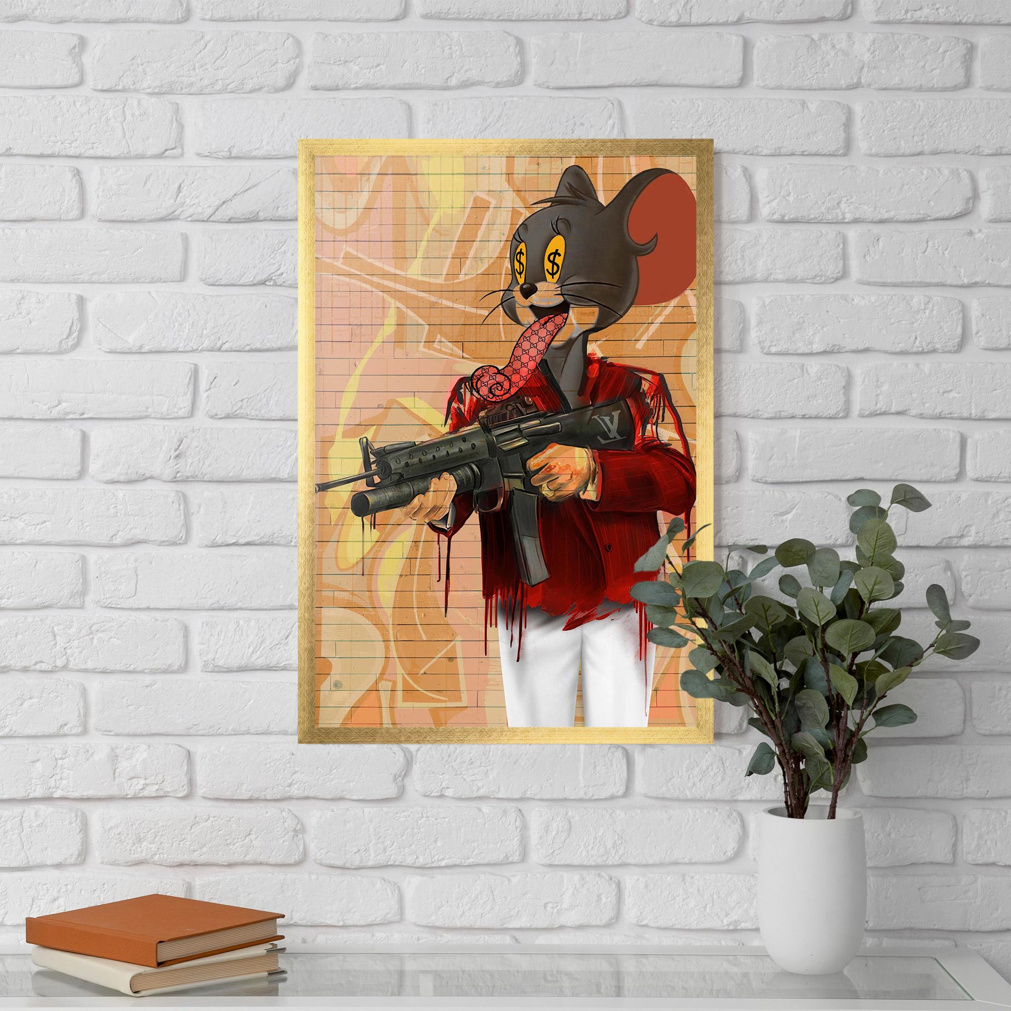 Gerahmte Poster Jerry mockup 5