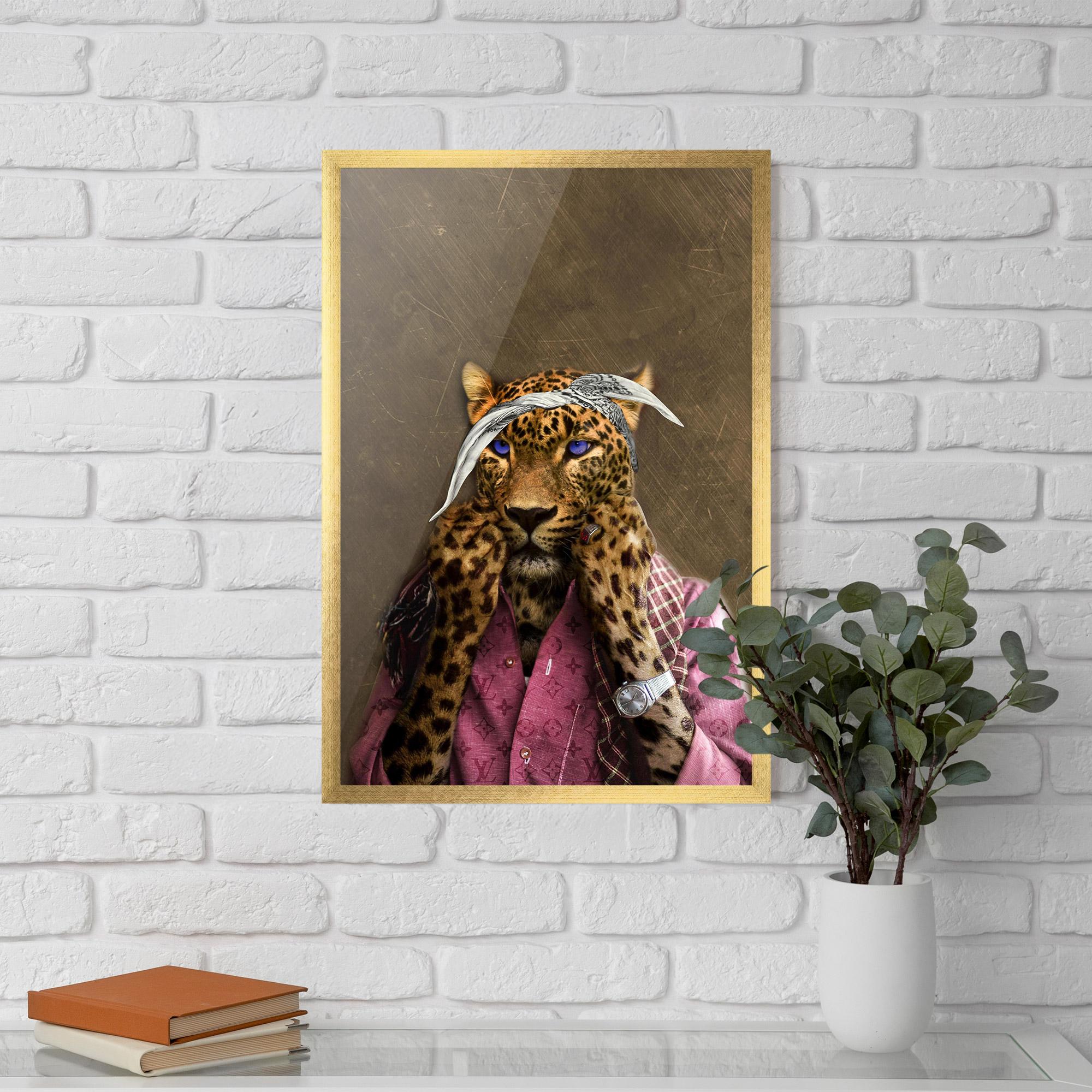 Gerahmte Poster Ready To Fight mockup 5