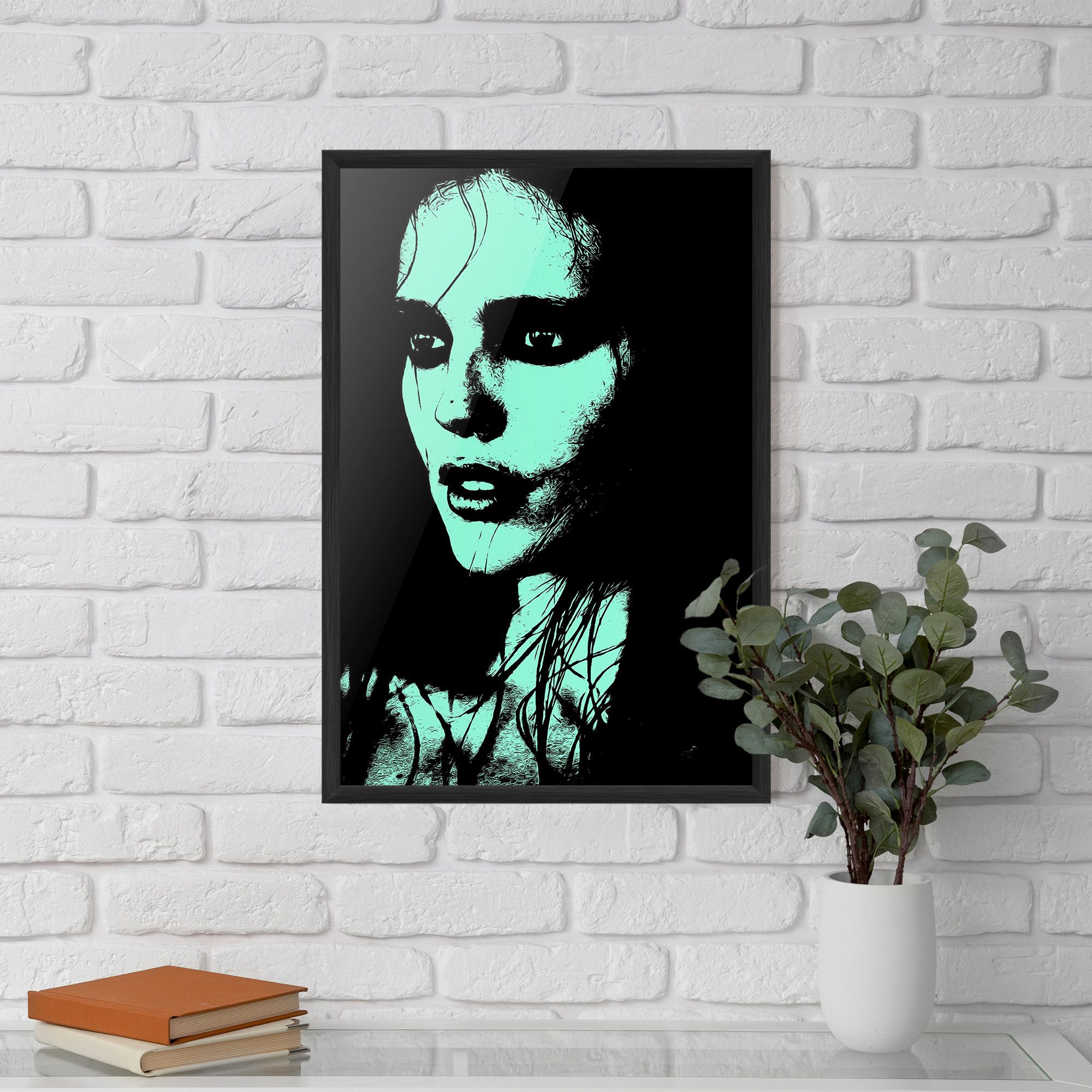 Green Light Girl mockup 5