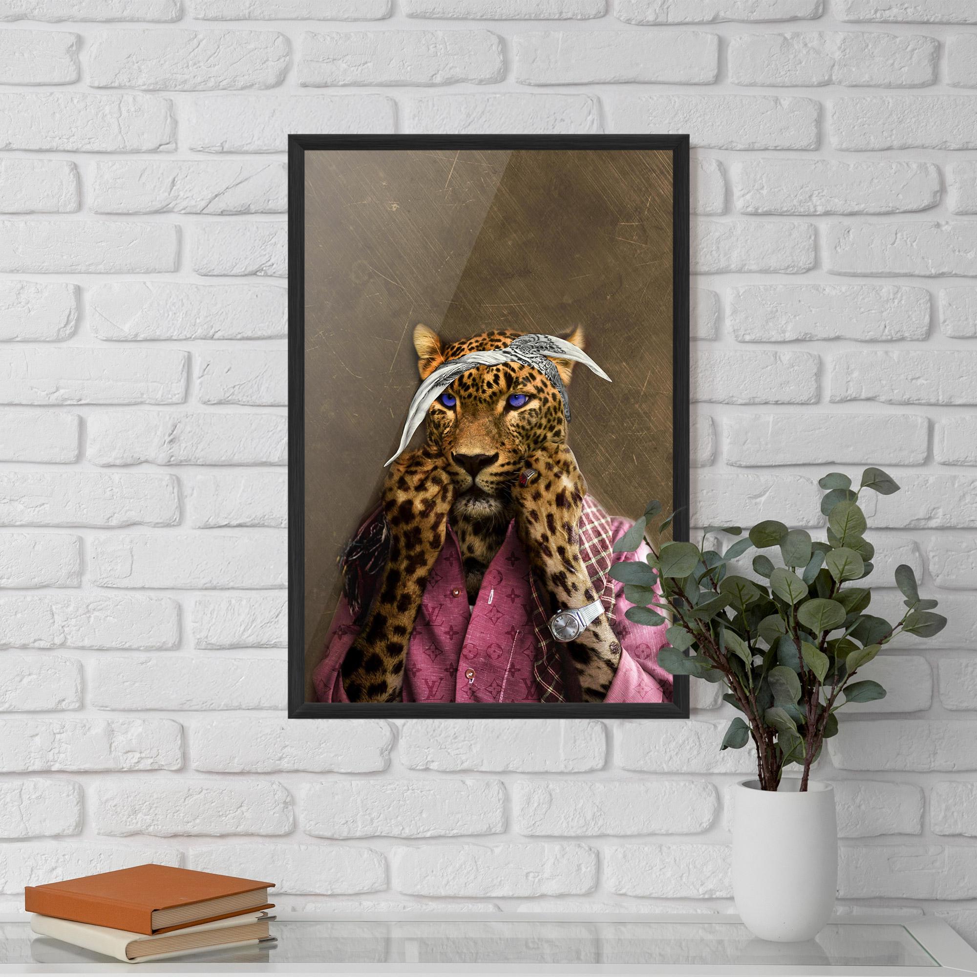 Gerahmte Poster Ready To Fight mockup 5