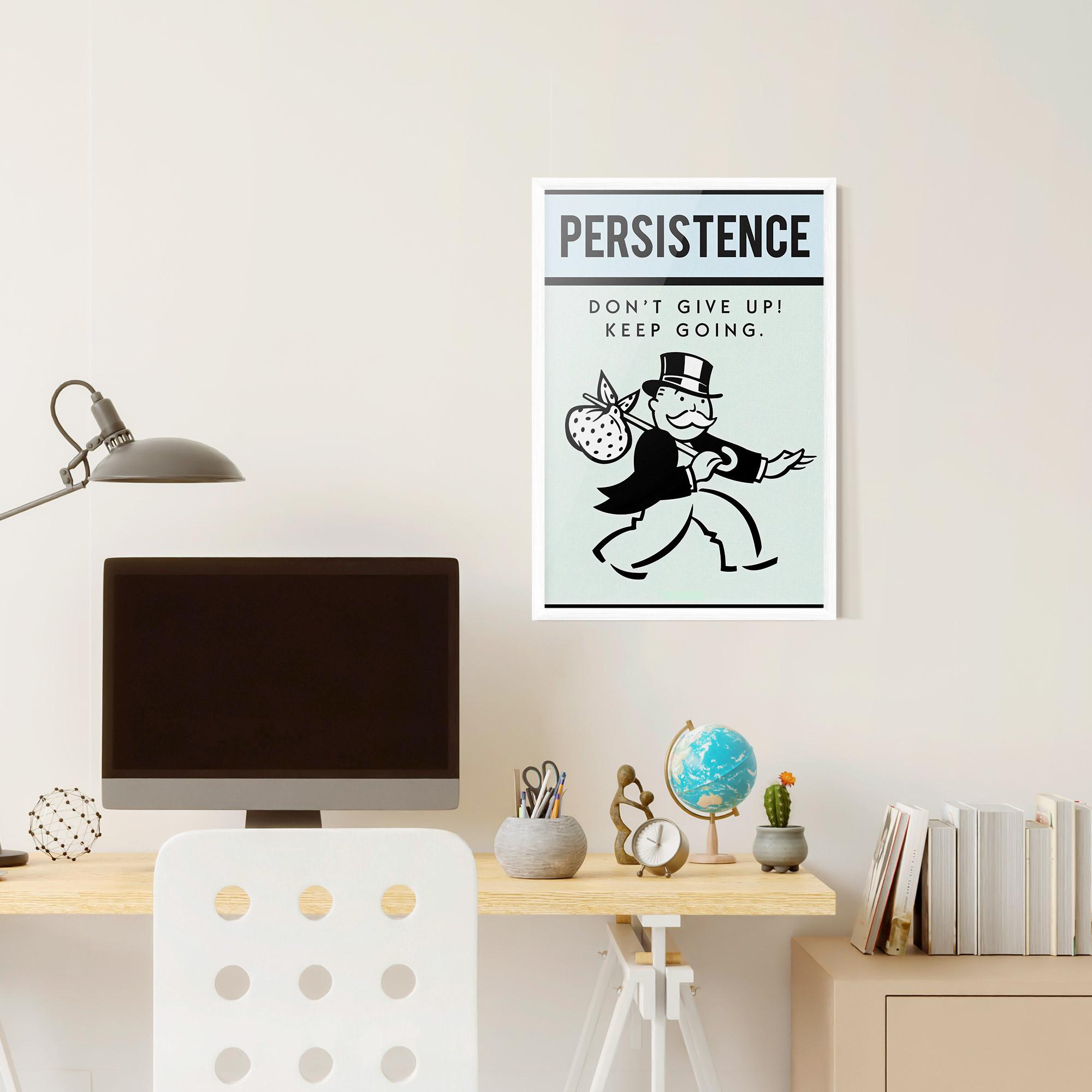 Gerahmte Poster Persistence mockup 6