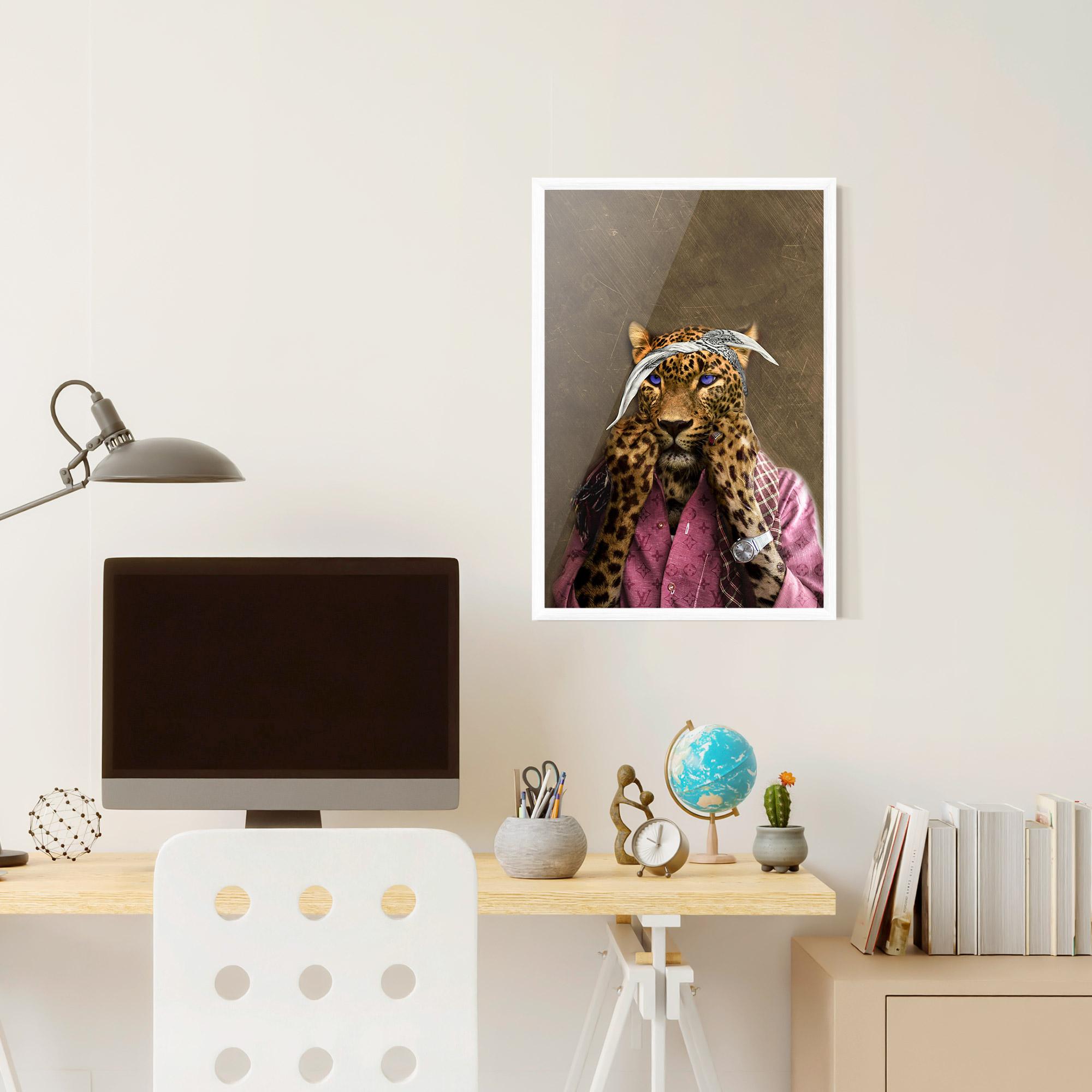 Gerahmte Poster Ready To Fight mockup 6