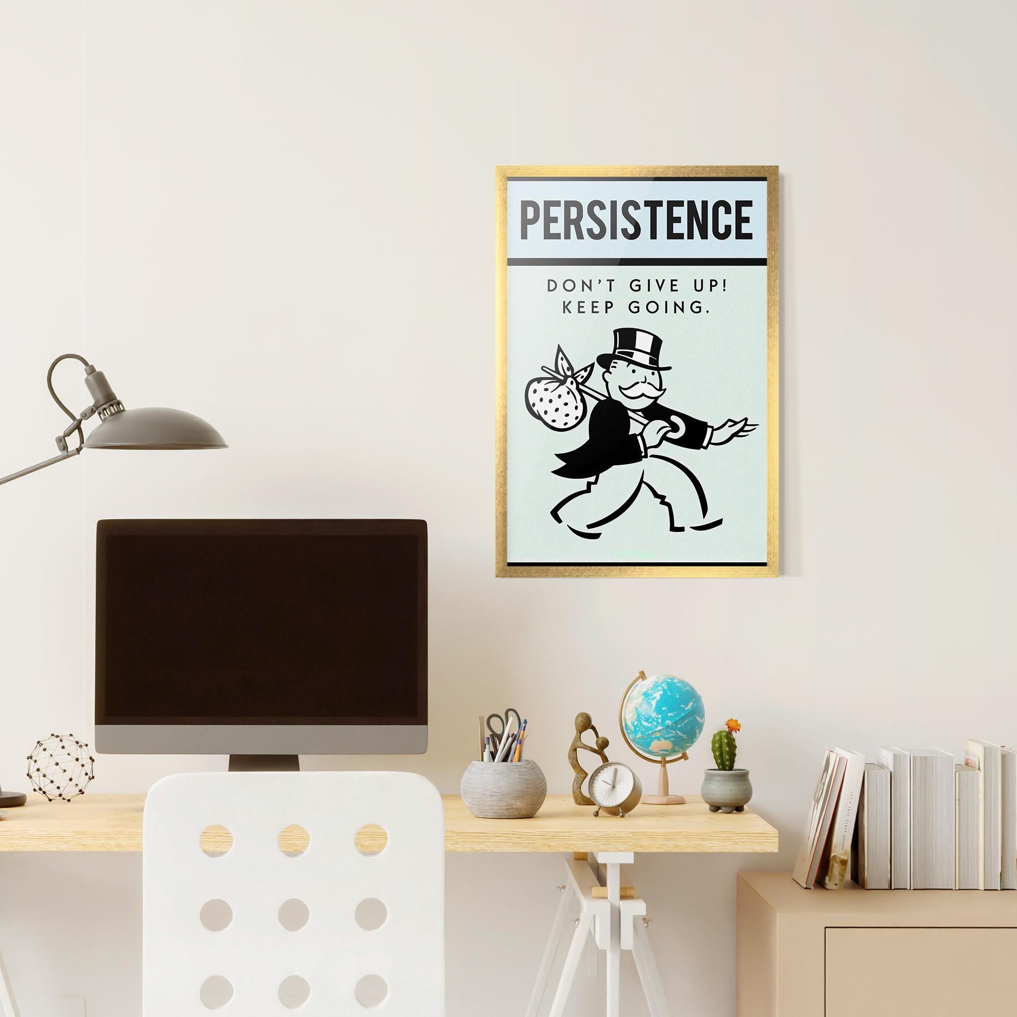 Gerahmte Poster Persistence mockup 6