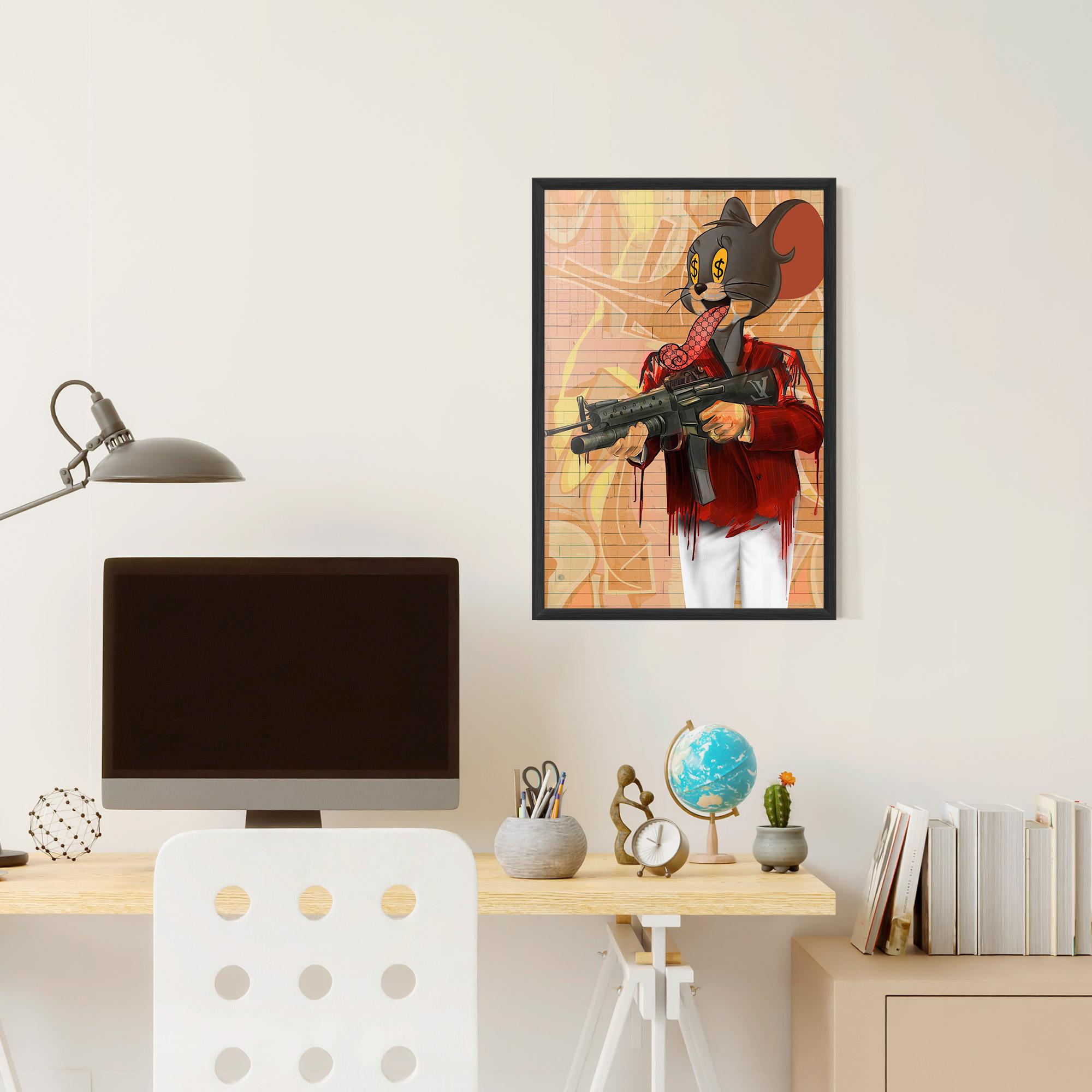 Gerahmte Poster Jerry mockup 6