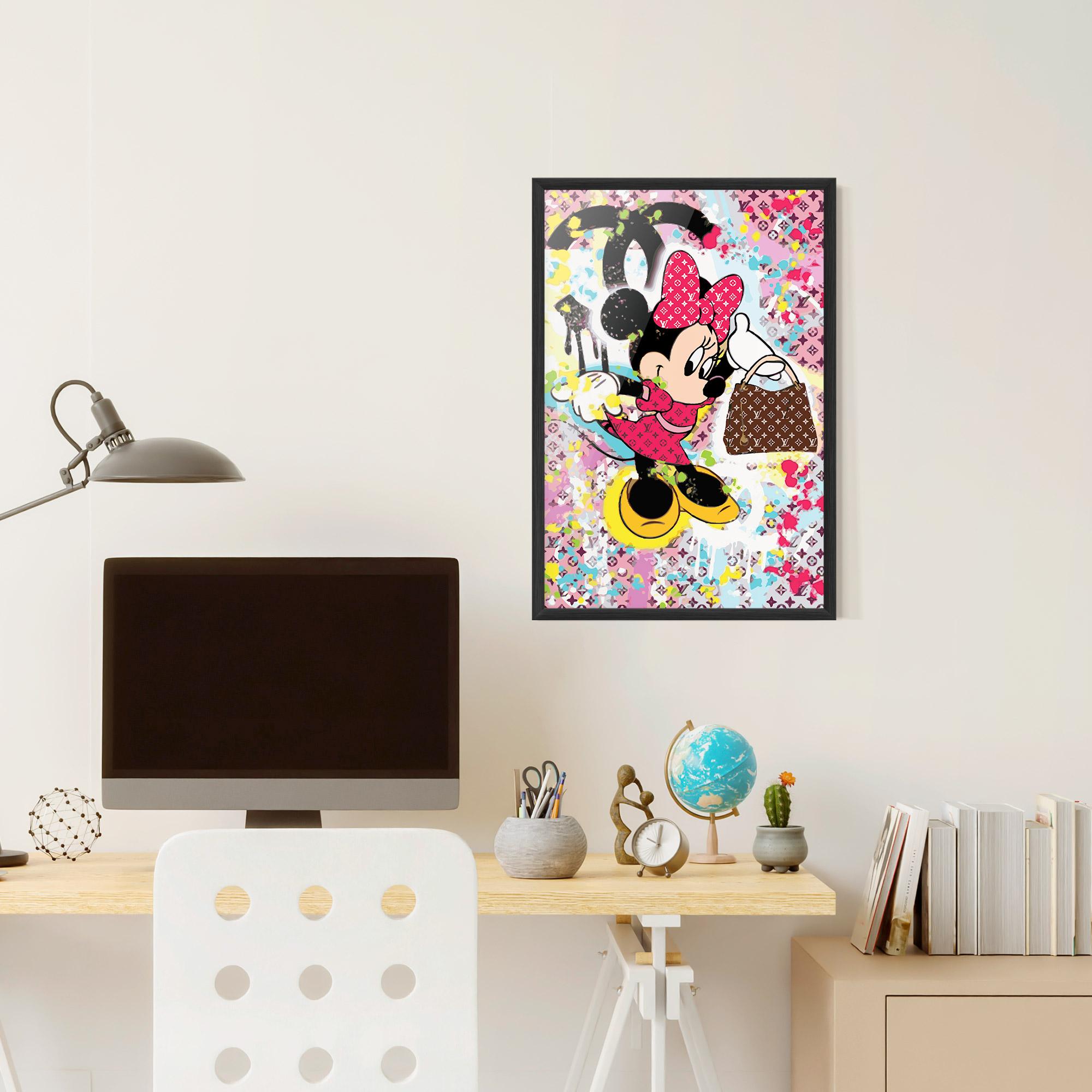 Gerahmte Poster Minnie Comes Back In Fashion mockup 6