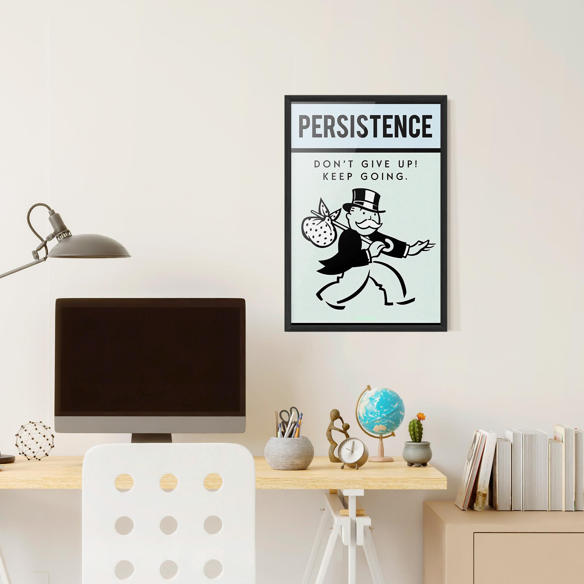 Gerahmte Poster Persistence mockup 6