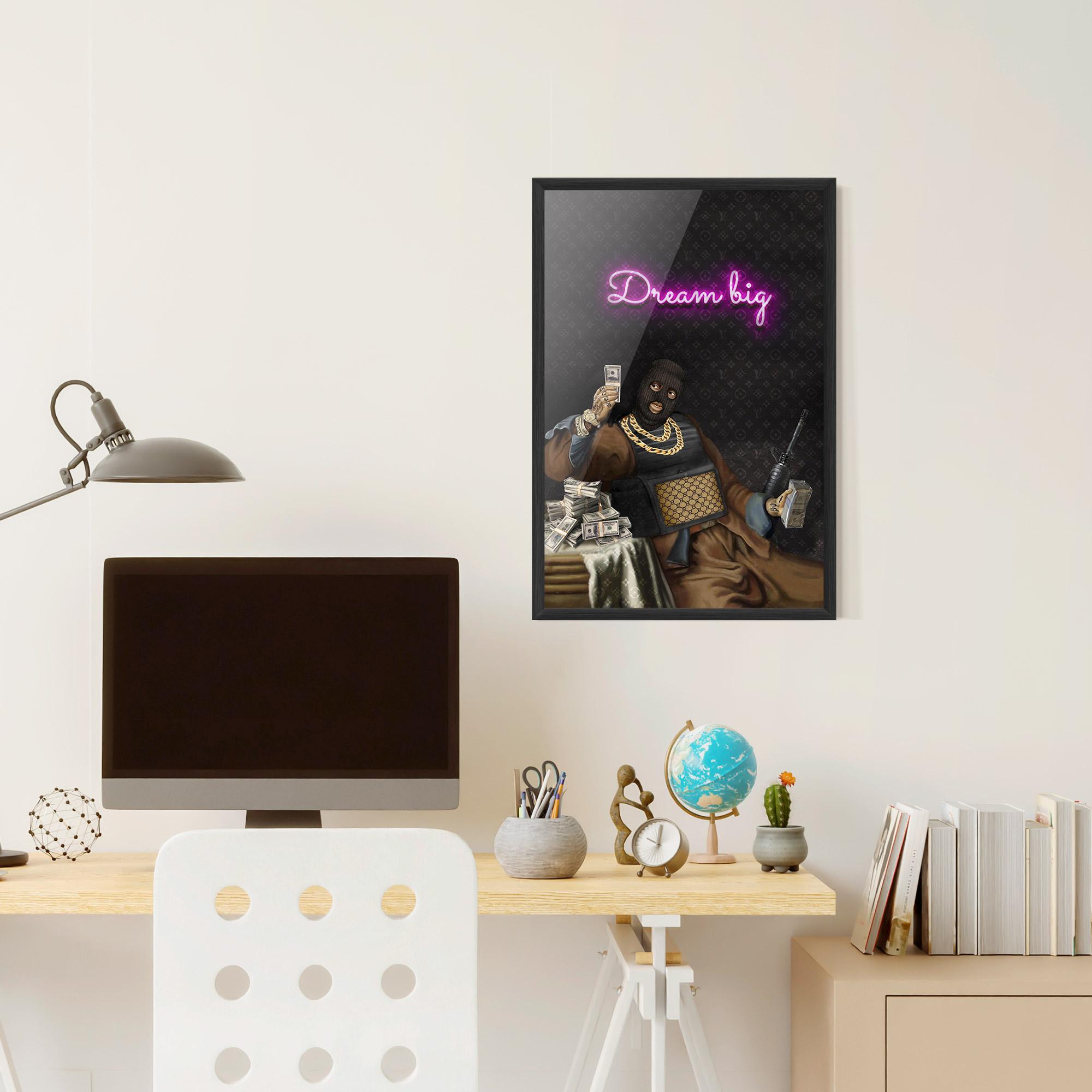 Gerahmte Poster The Simple Pleasures In Life mockup 6