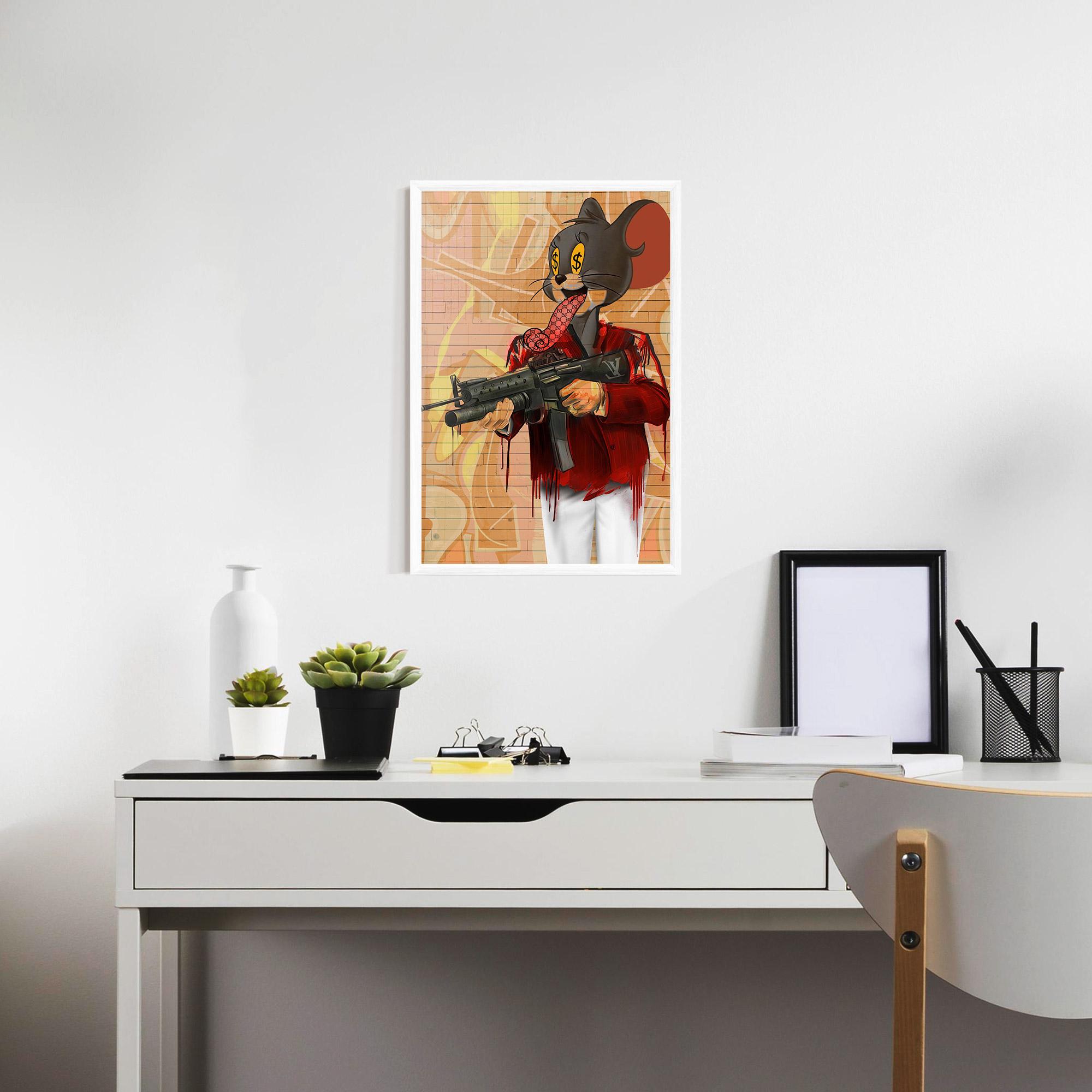 Gerahmte Poster Jerry mockup 7