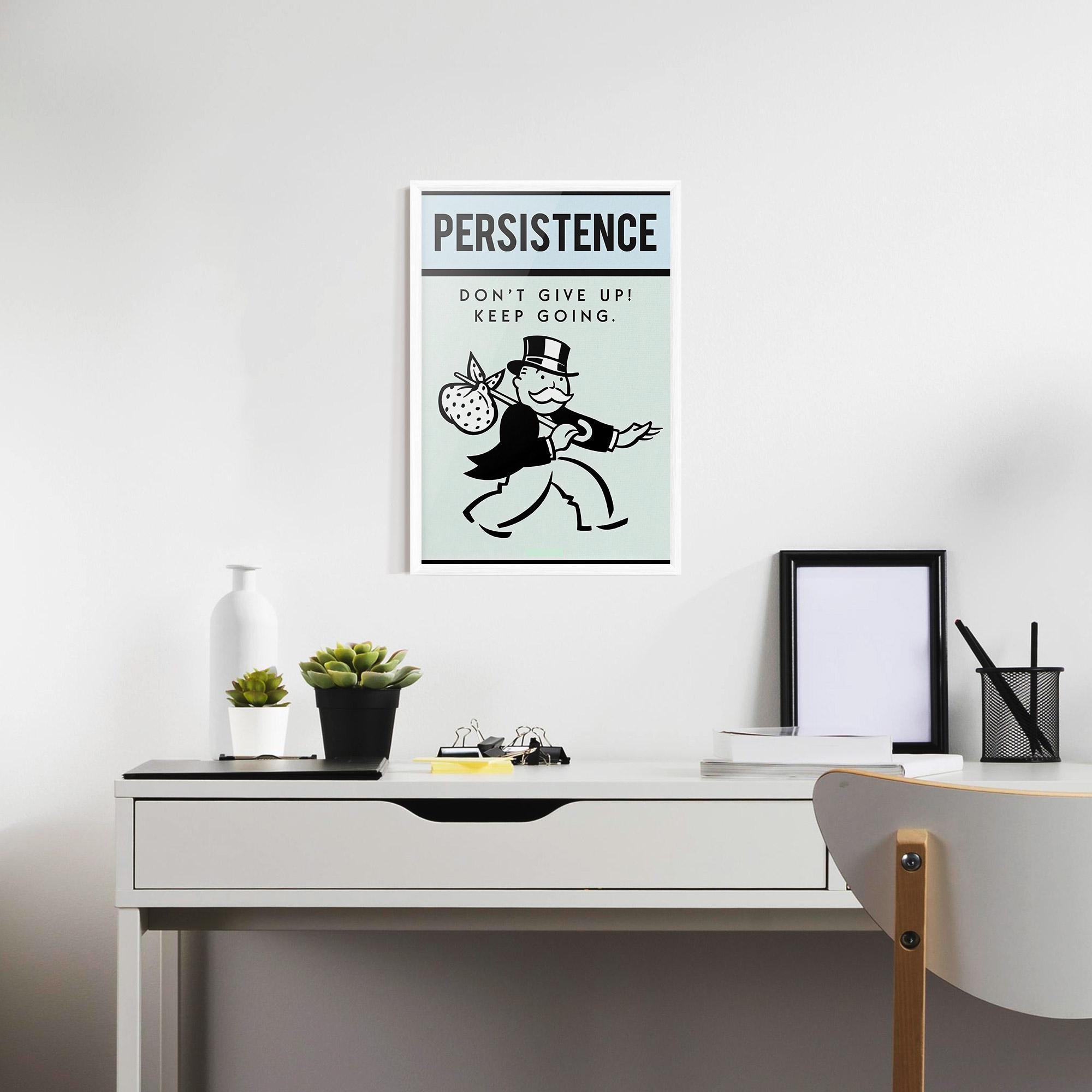 Gerahmte Poster Persistence mockup 7