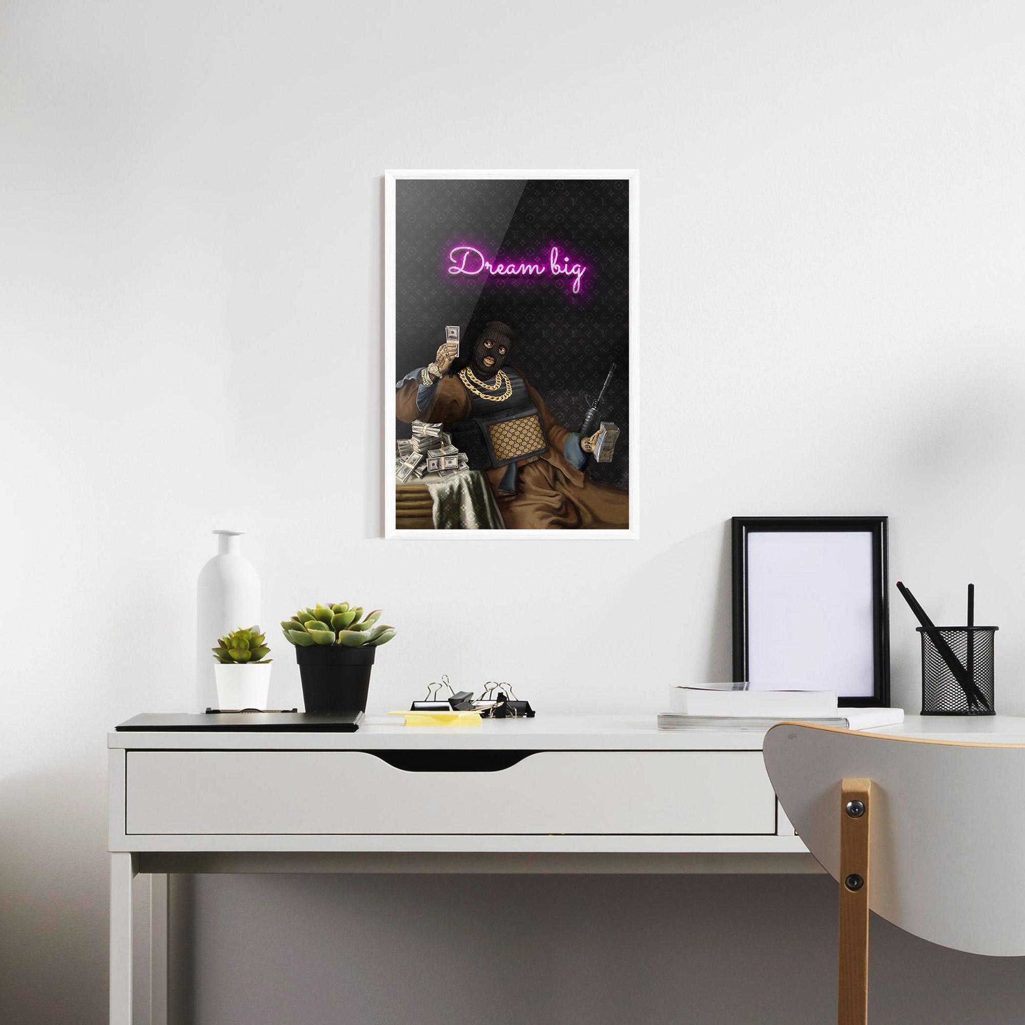 Gerahmte Poster The Simple Pleasures In Life mockup 7