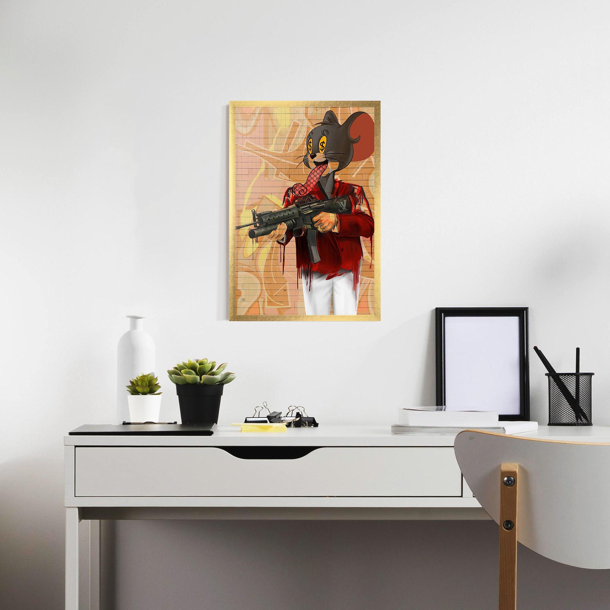 Gerahmte Poster Jerry mockup 7