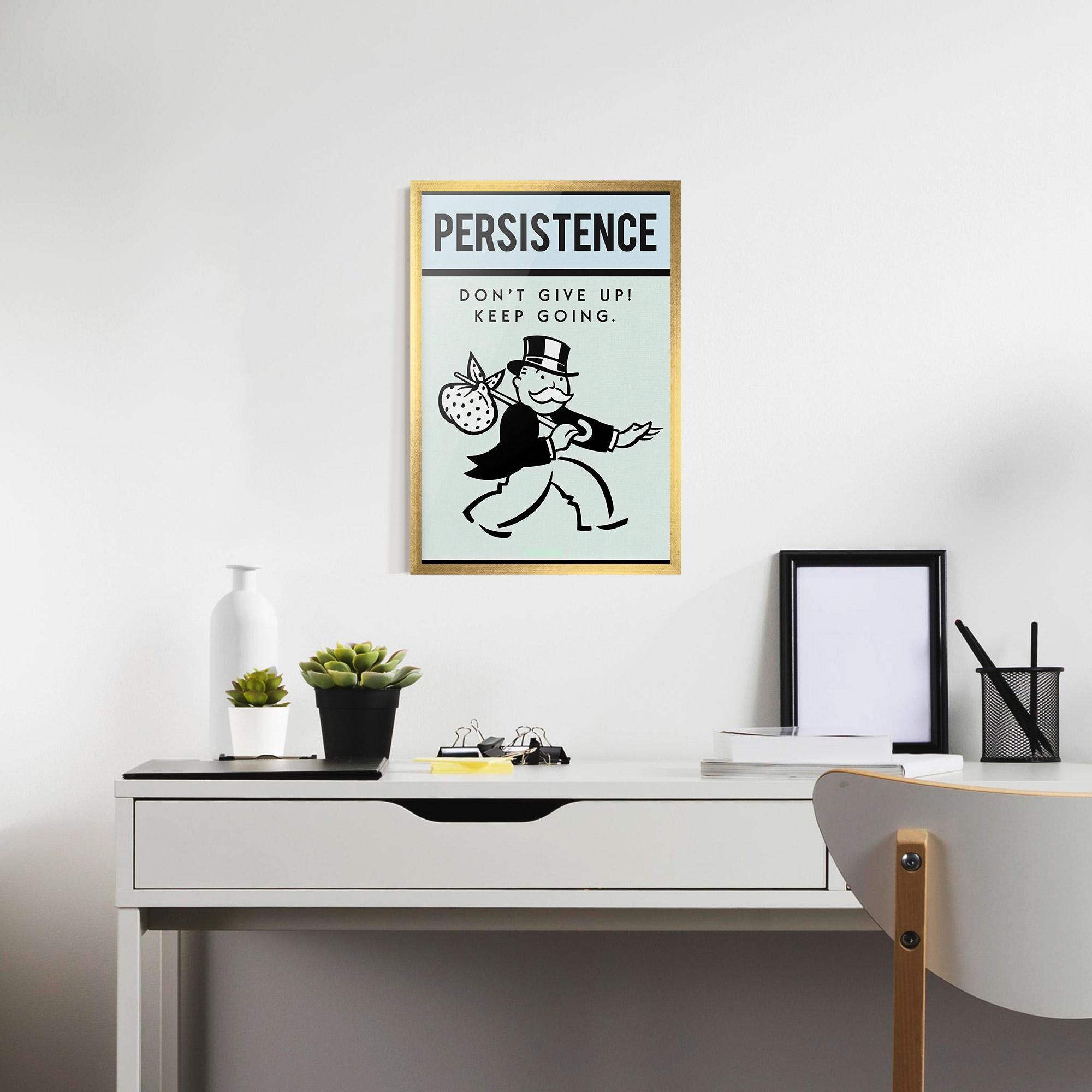 Gerahmte Poster Persistence mockup 7