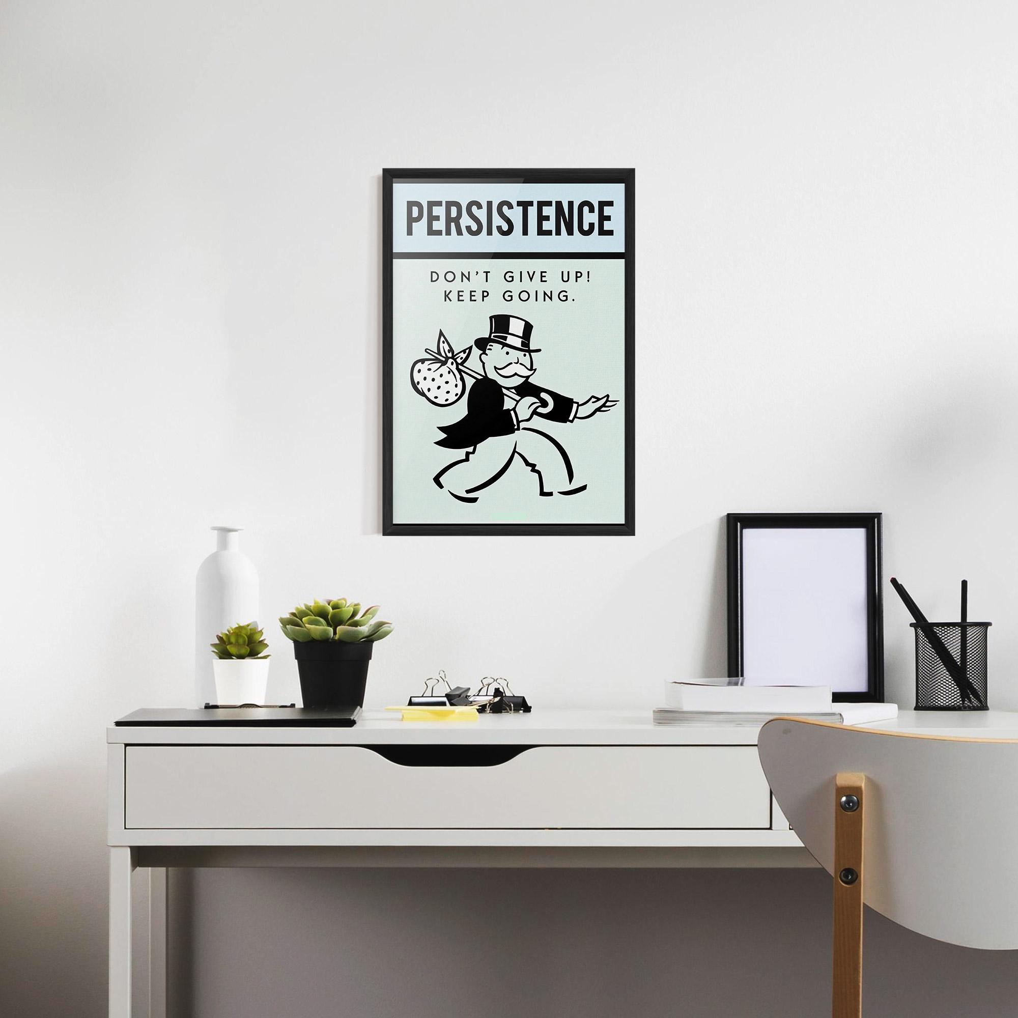 Gerahmte Poster Persistence mockup 7