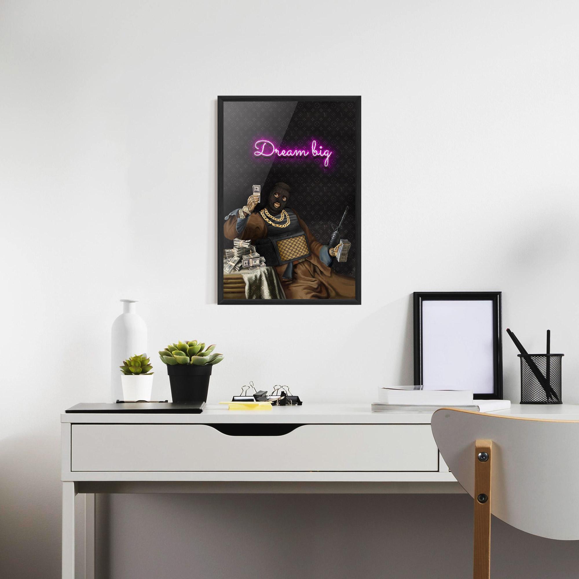 Gerahmte Poster The Simple Pleasures In Life mockup 7