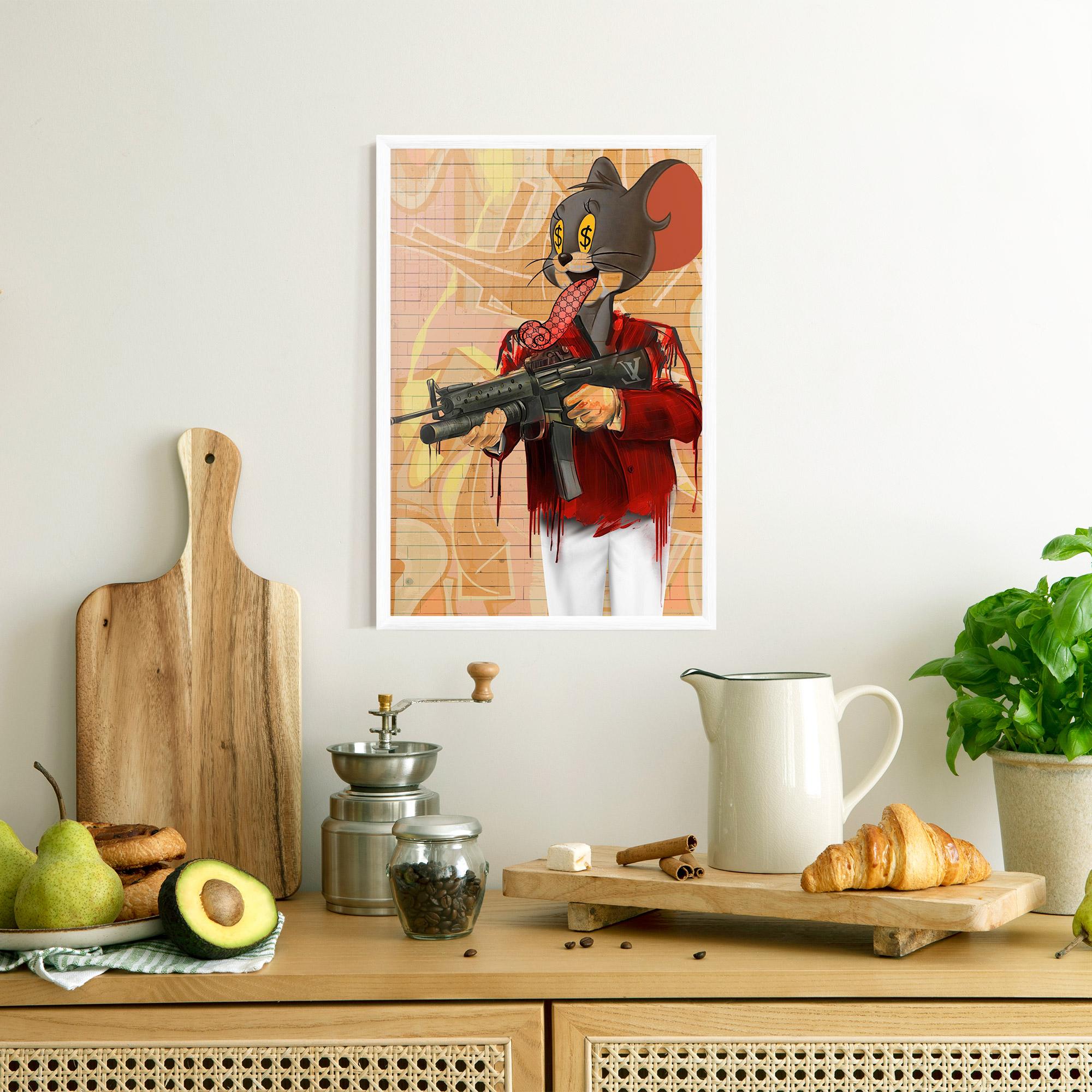 Gerahmte Poster Jerry mockup 8