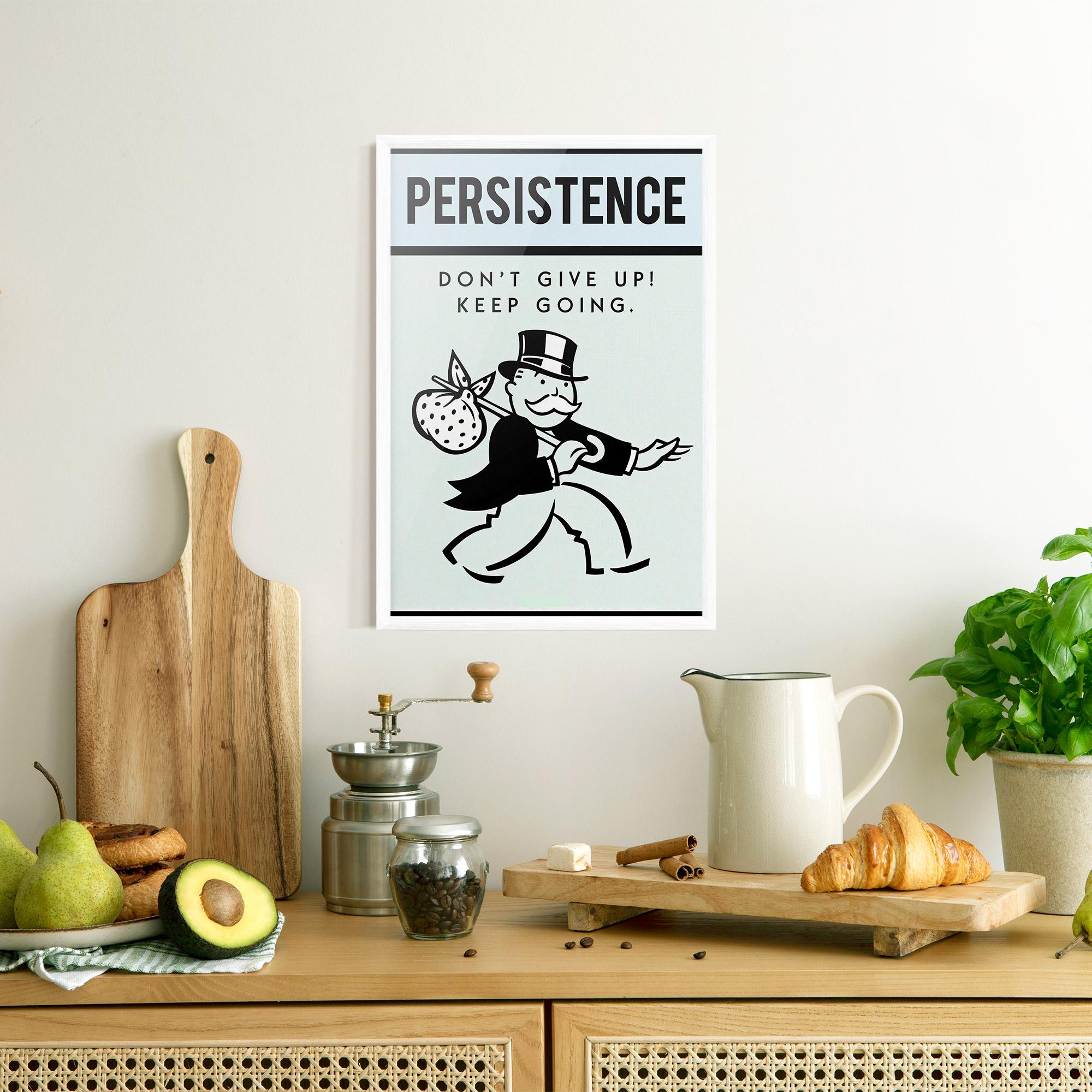 Gerahmte Poster Persistence mockup 8