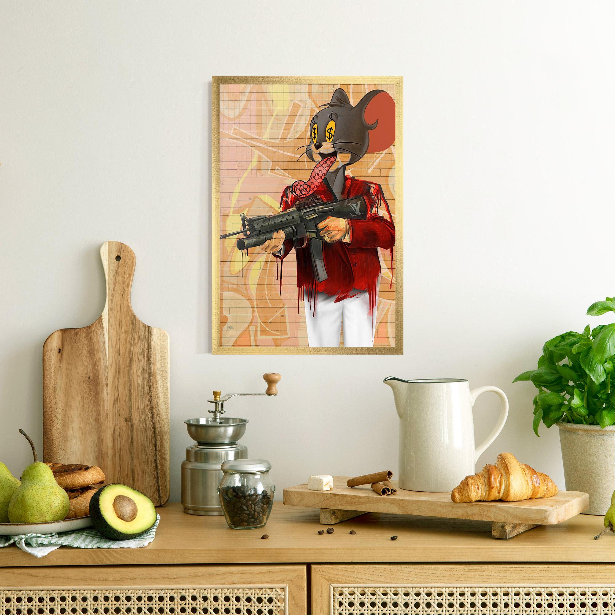 Gerahmte Poster Jerry mockup 8