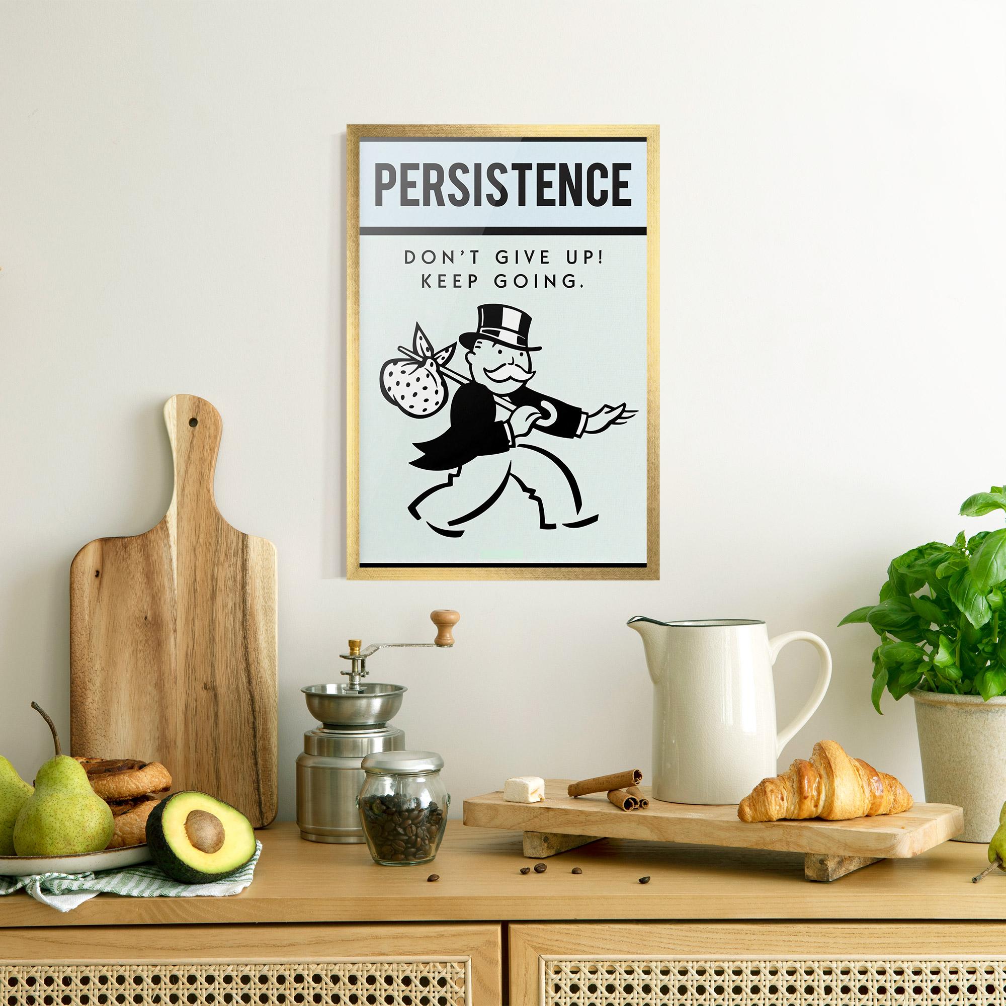Gerahmte Poster Persistence mockup 8