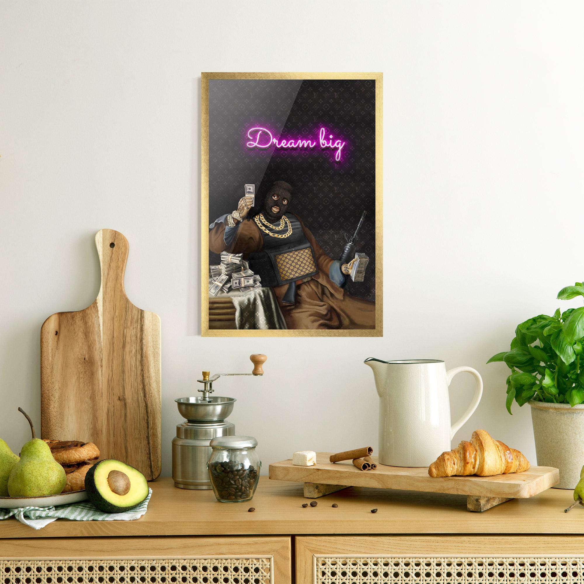 Gerahmte Poster The Simple Pleasures In Life mockup 8