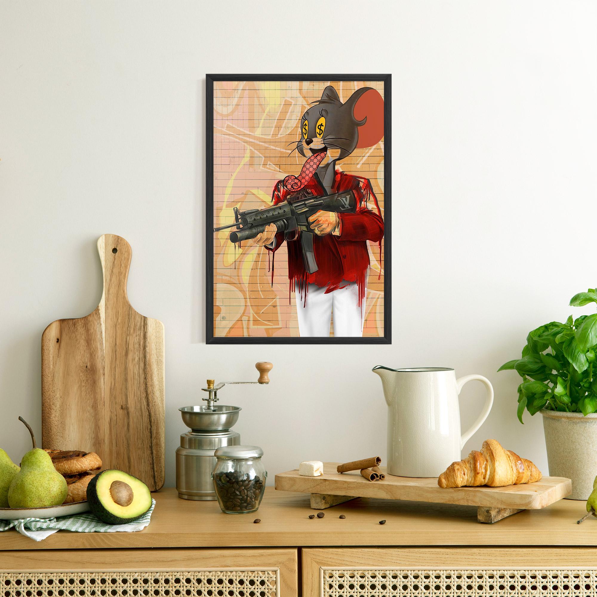 Gerahmte Poster Jerry mockup 8