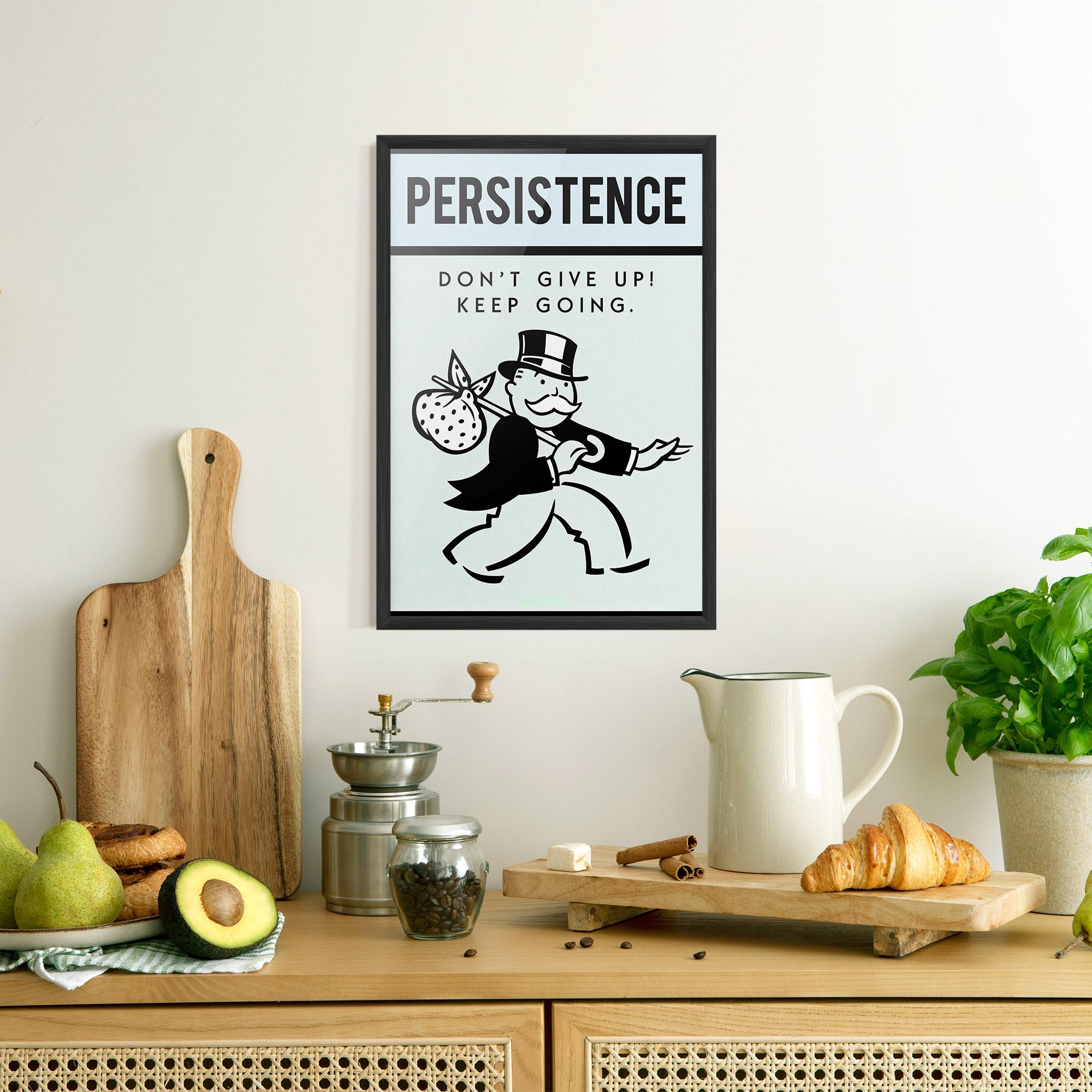 Gerahmte Poster Persistence mockup 8