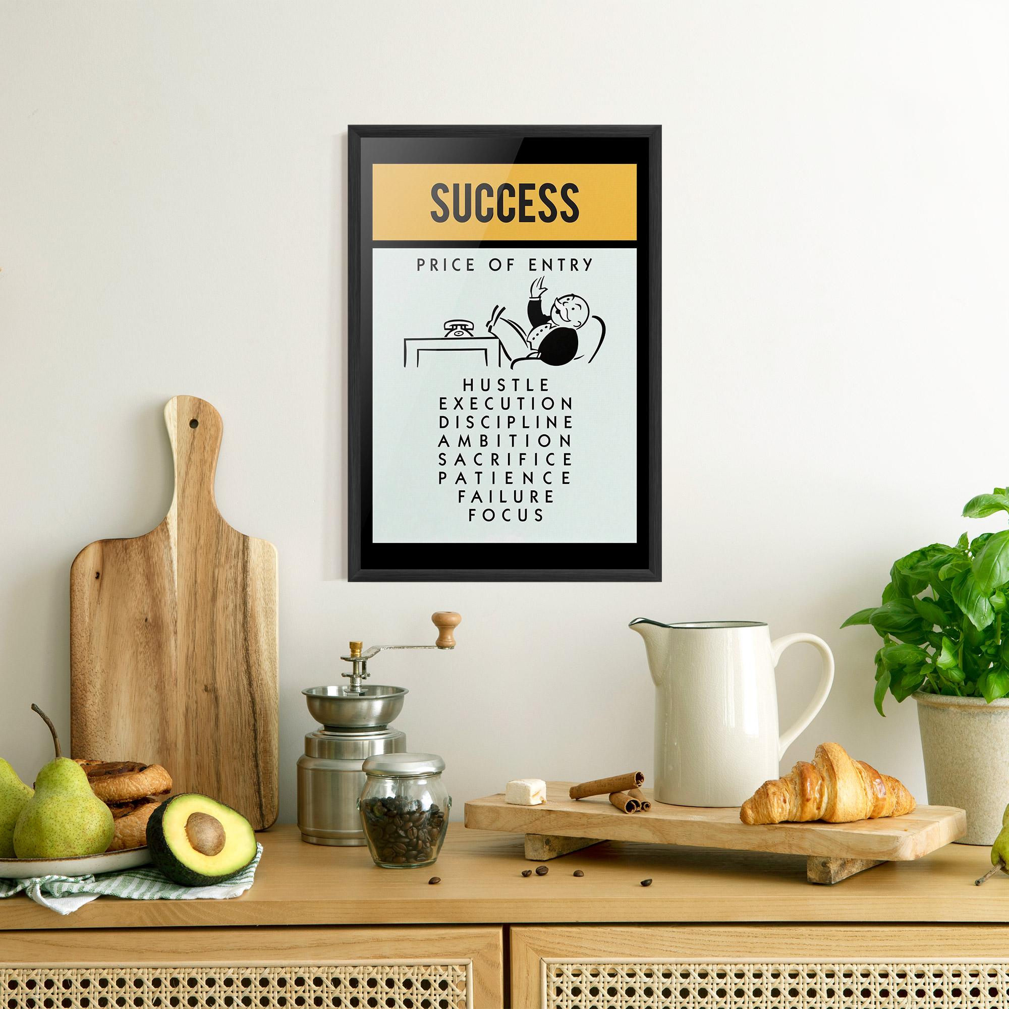 Gerahmte Poster Successs mockup 8