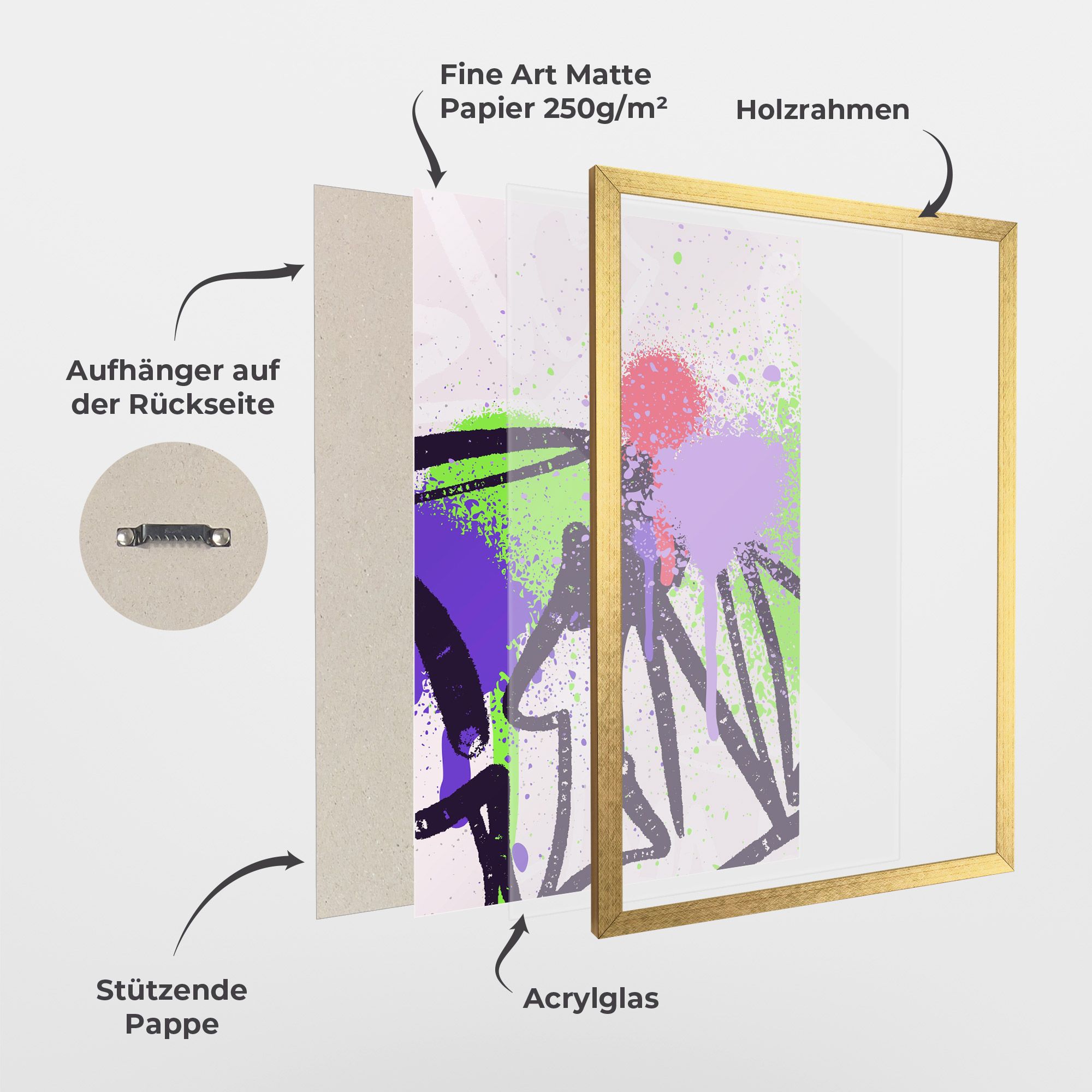 Green Purple Graffiti mockup 1