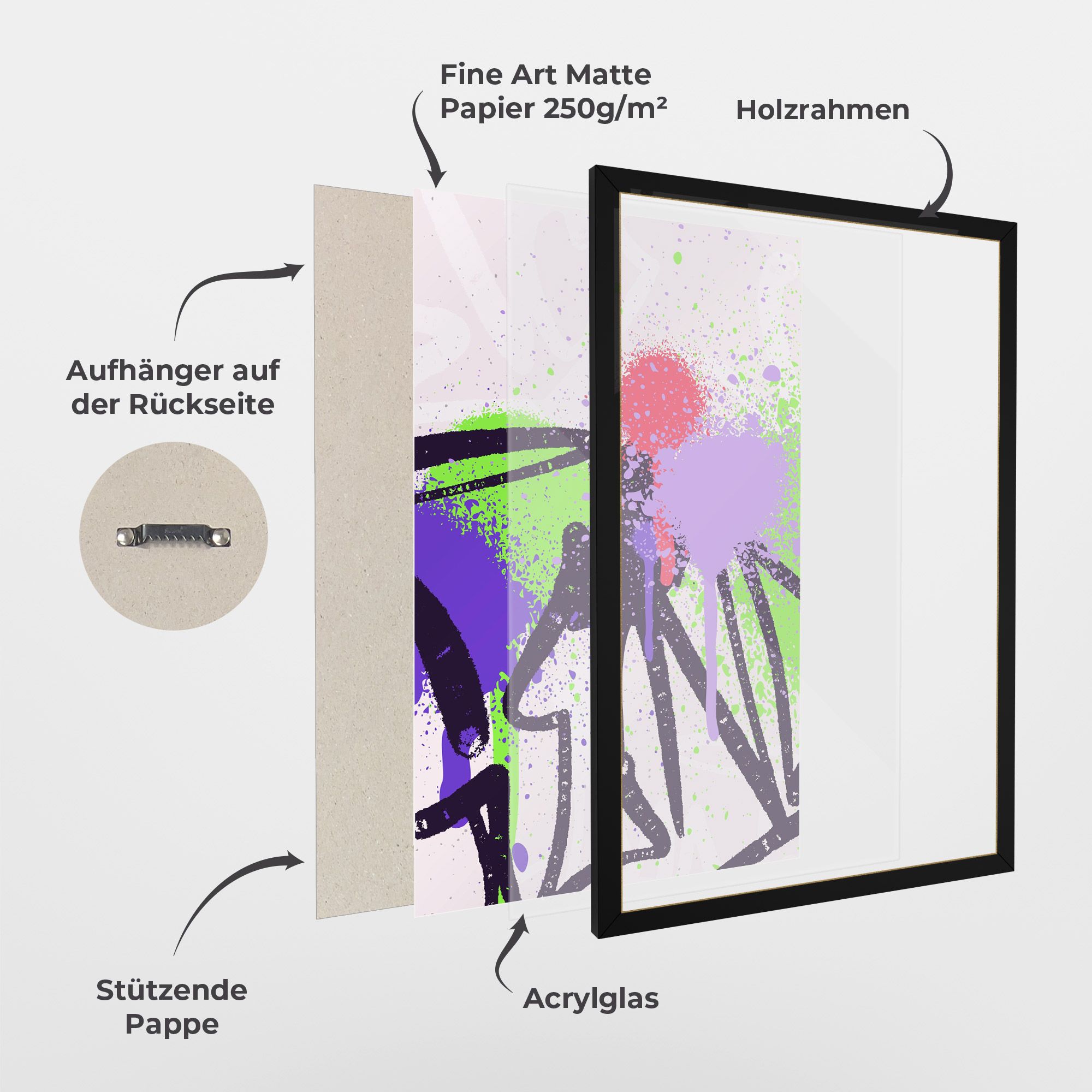 Green Purple Graffiti mockup 1