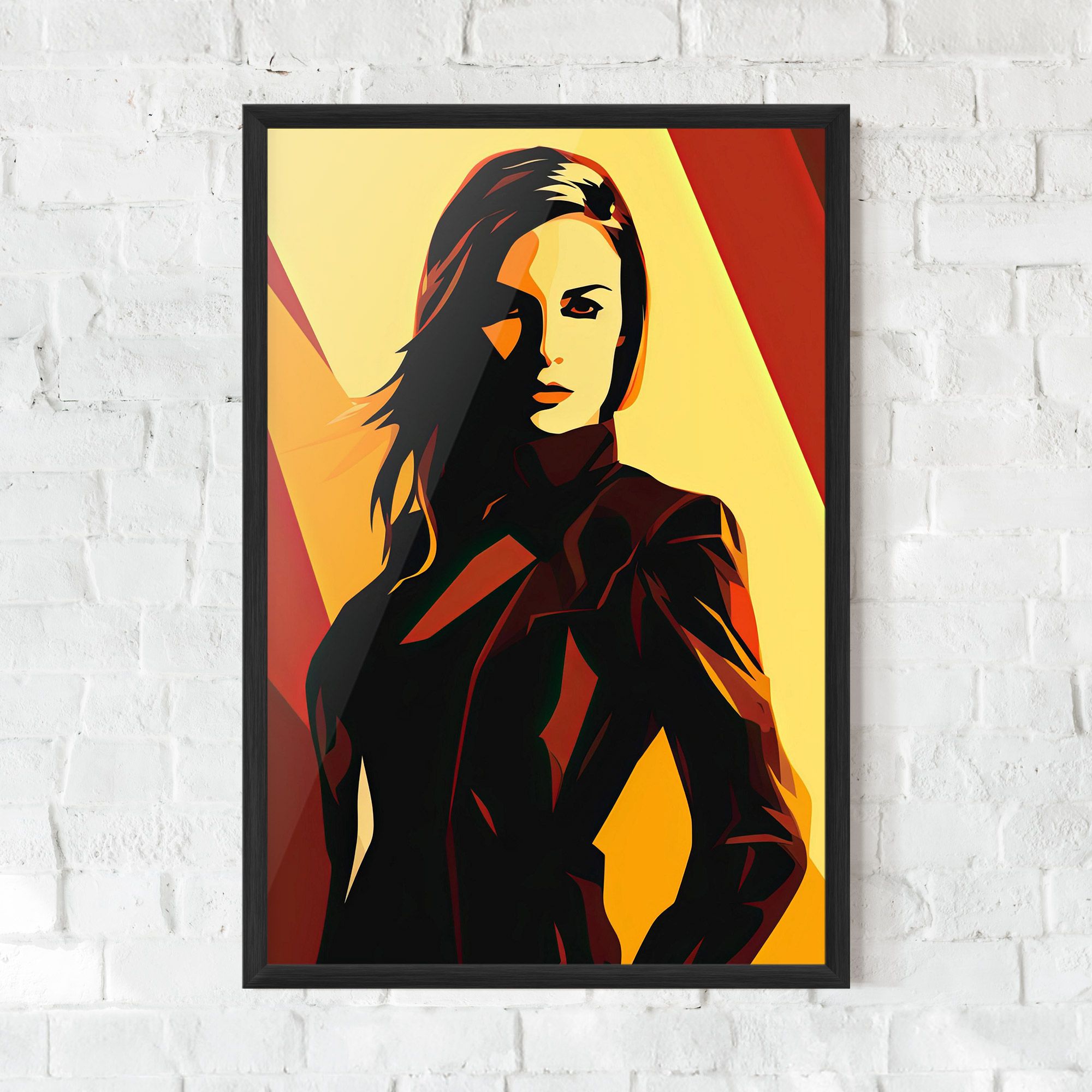 Pop Graphical Woman mockup 0