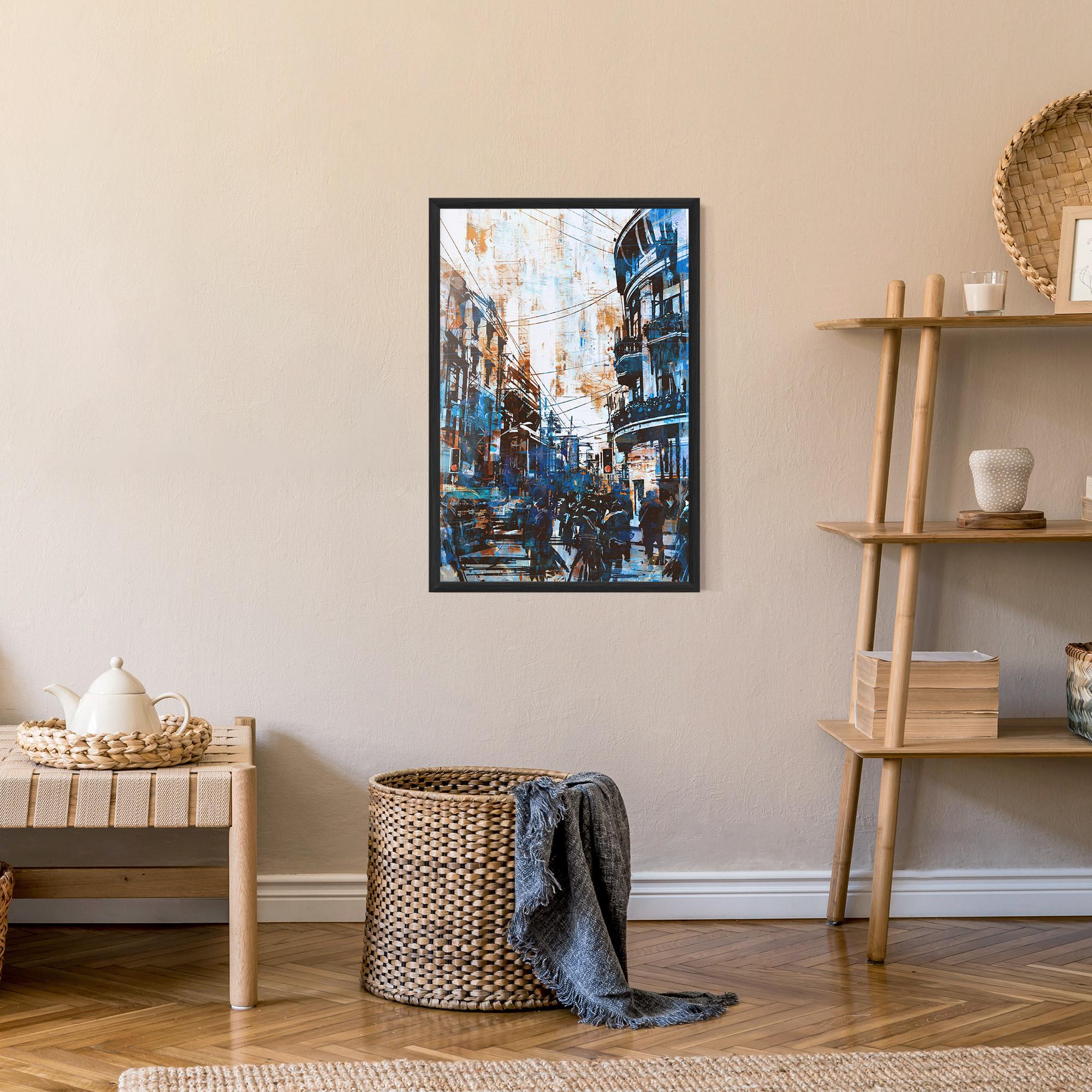 Gerahmte Poster Urban Street Grunge mockup 9