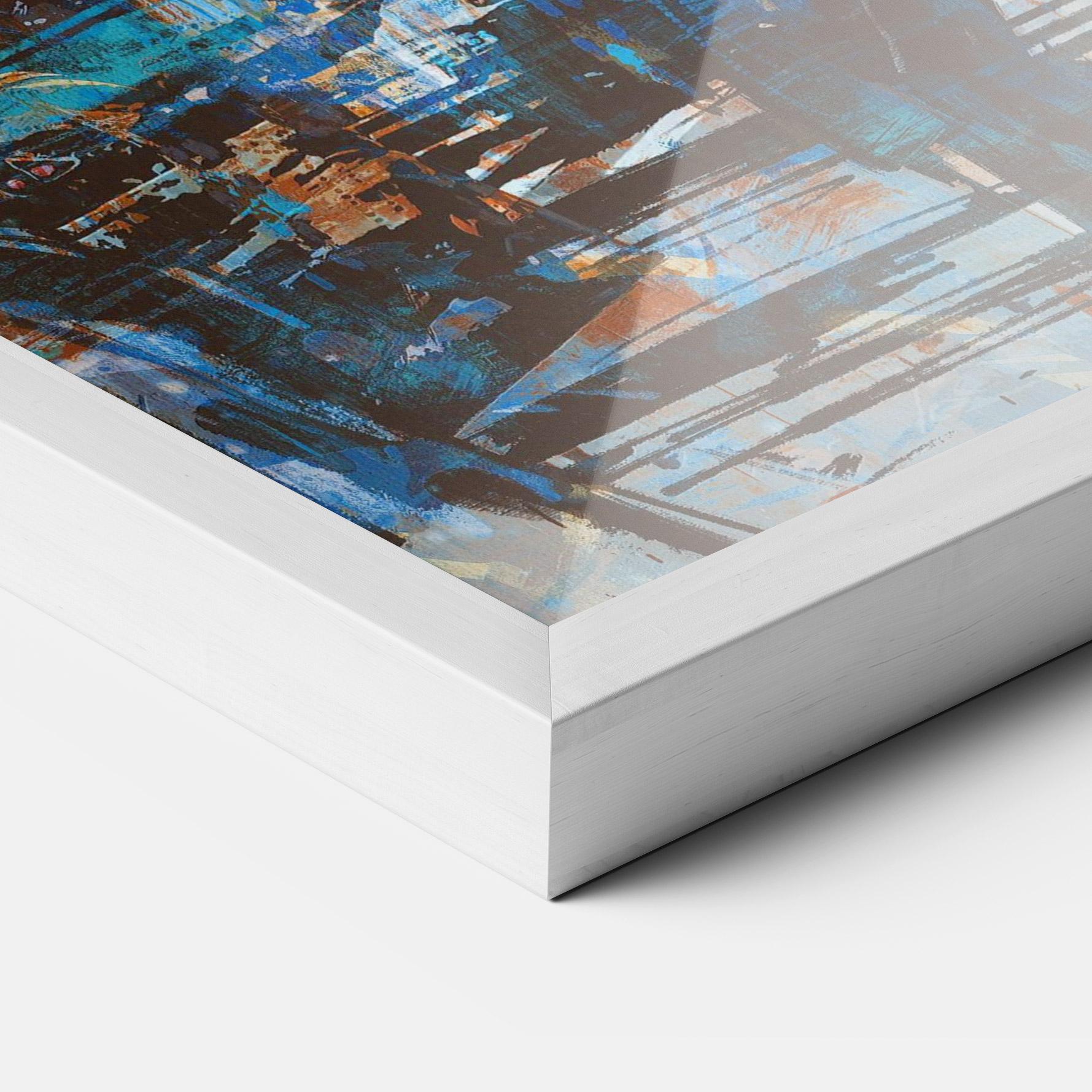 Gerahmte Poster Urban Street Grunge mockup 3