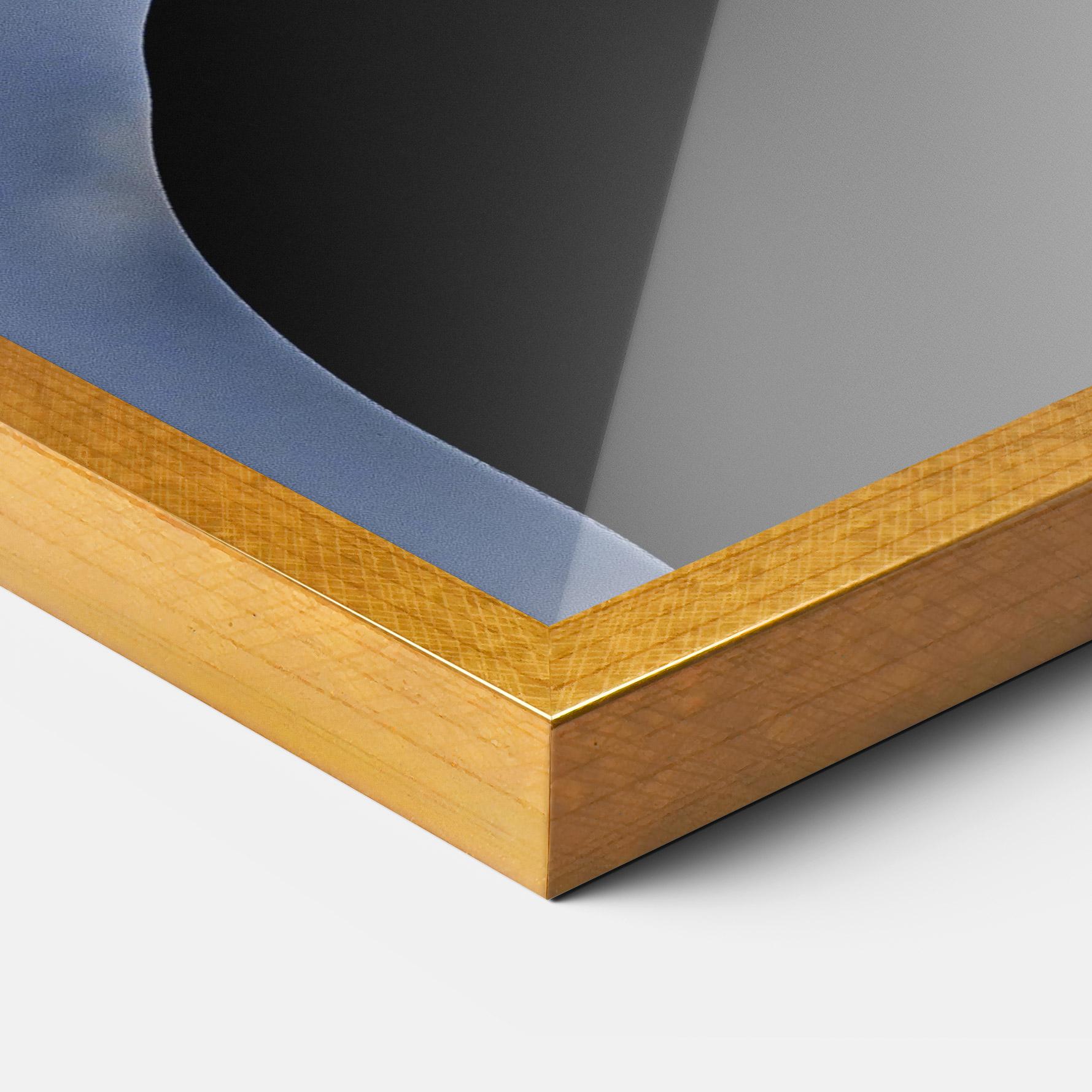 Gerahmte Poster African Blue Sky mockup 3