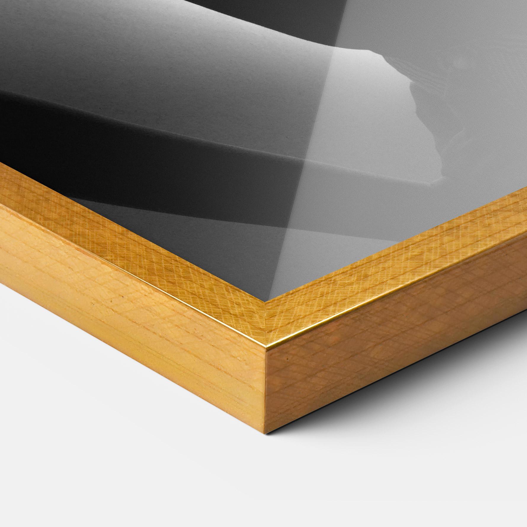 Gerahmte Poster African Woman Shadow mockup 3