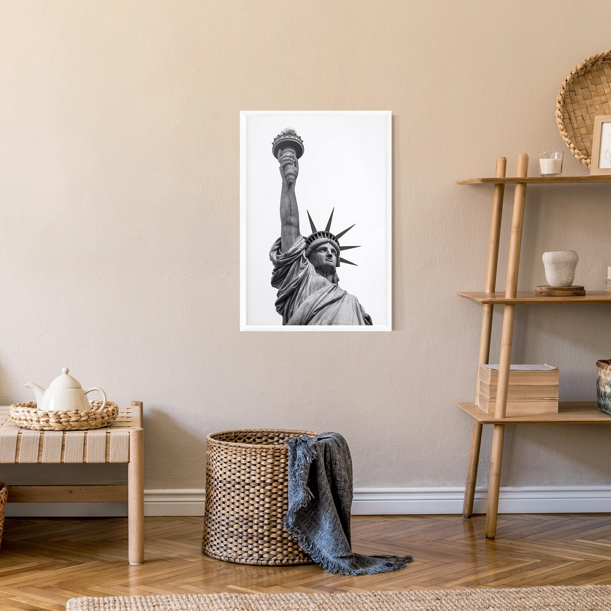 Gerahmte Poster Liberty Statue mockup 9