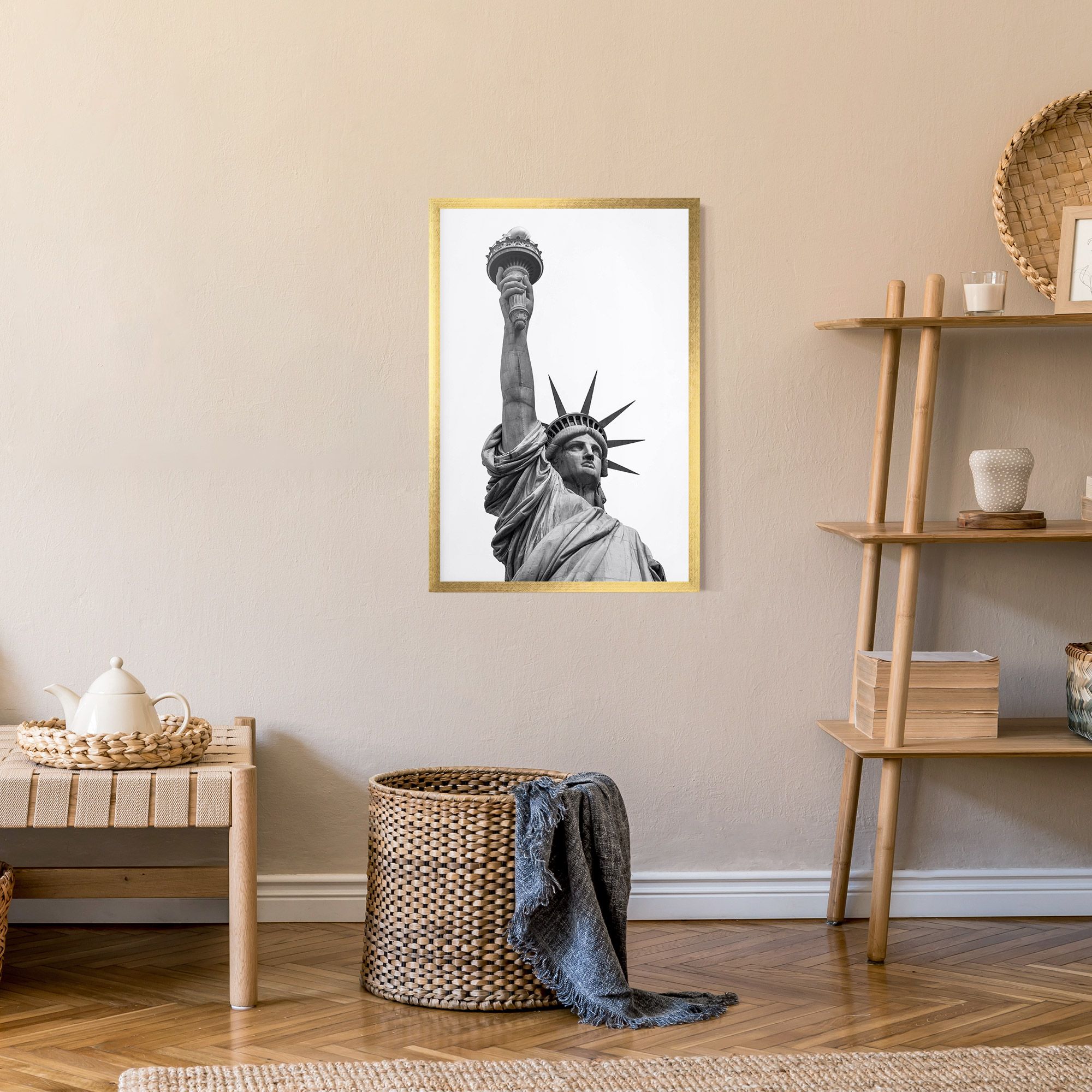 Liberty Statue mockup 9