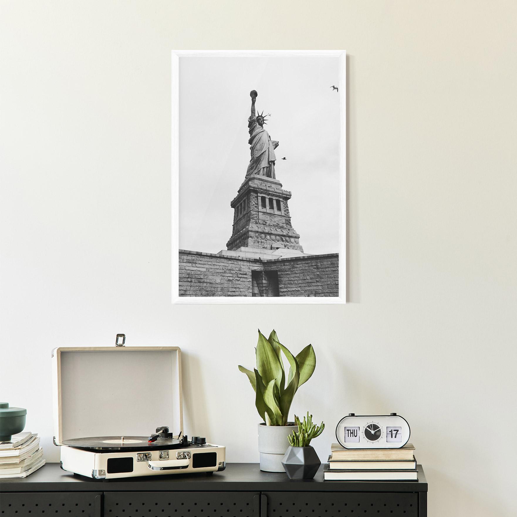 Gerahmte Poster The Statue Of Liberty mockup 2