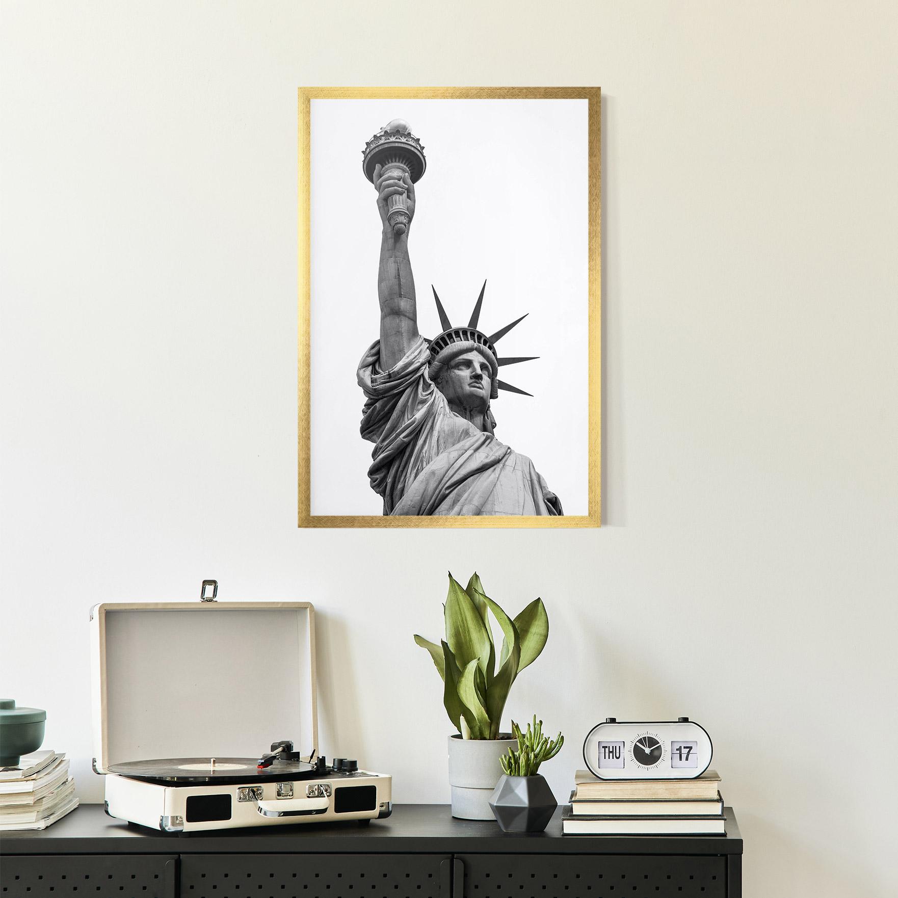 Gerahmte Poster Liberty Statue mockup 2