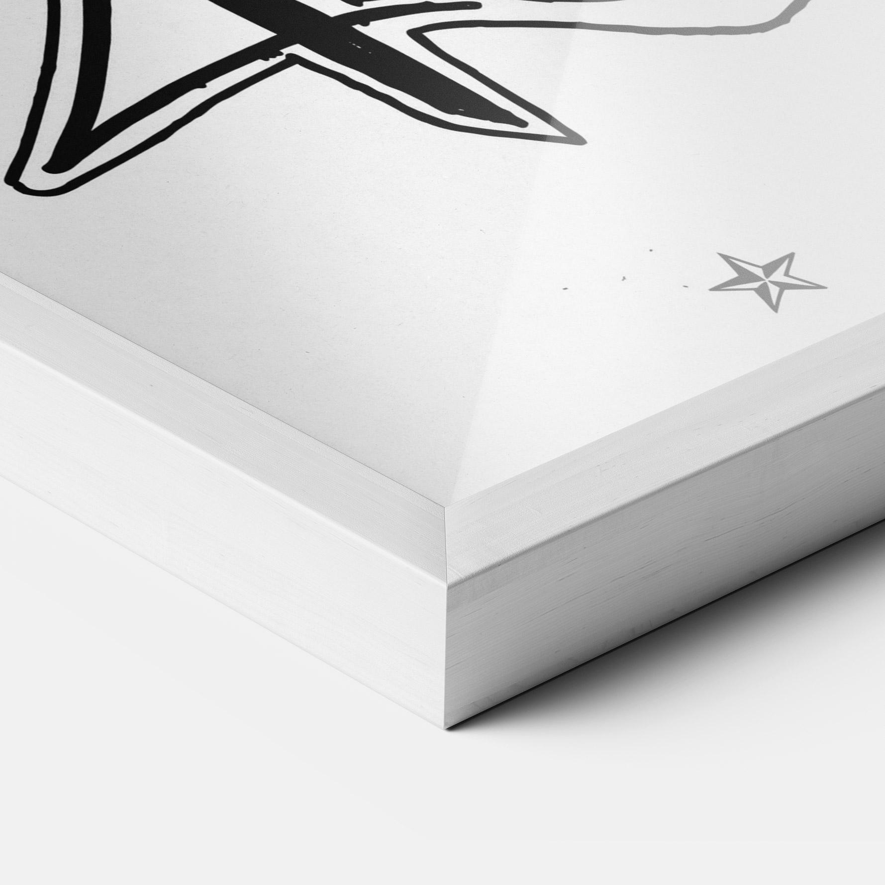 Gerahmte Poster Head Of Liberty Statue mockup 3