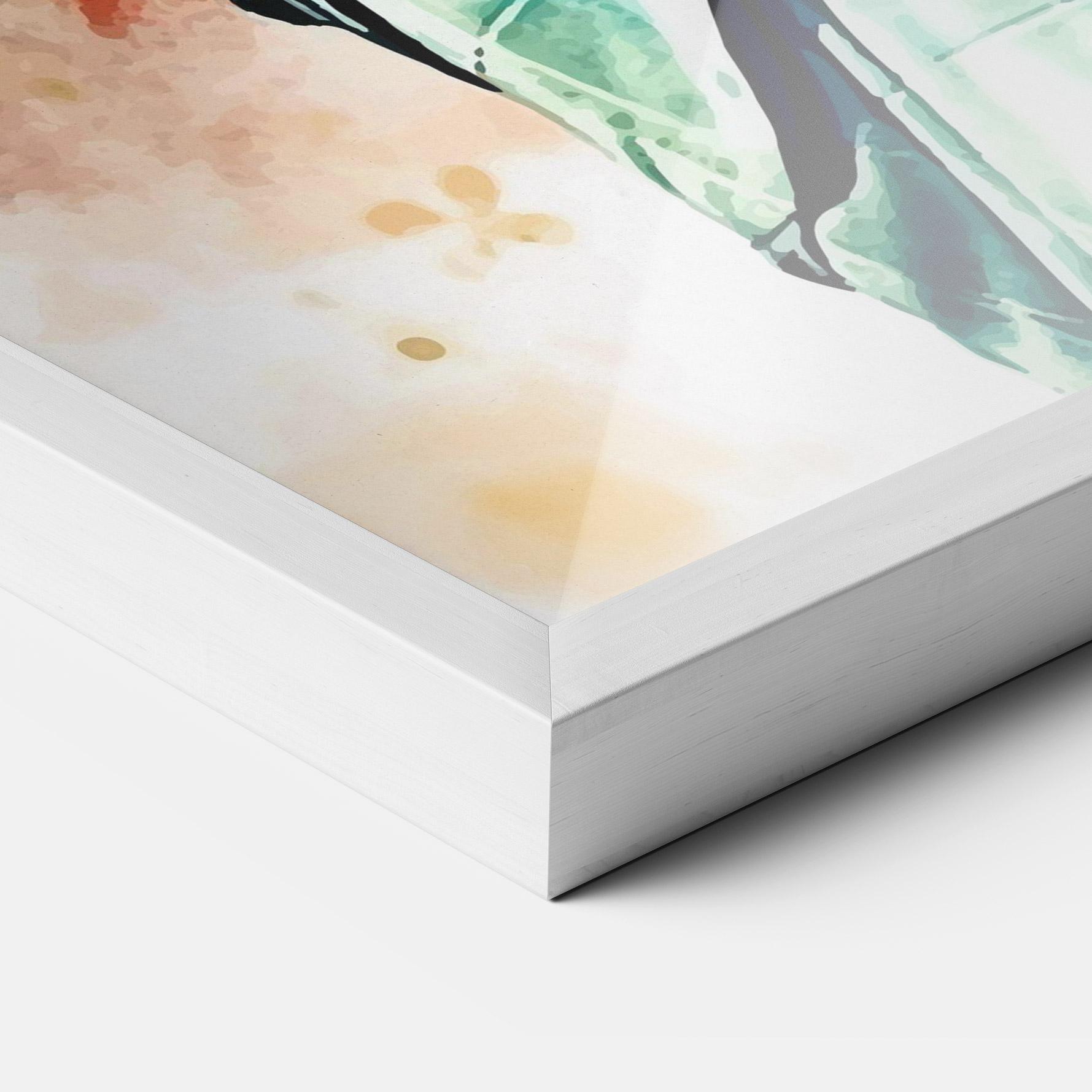 Gerahmte Poster Liberty Art mockup 3