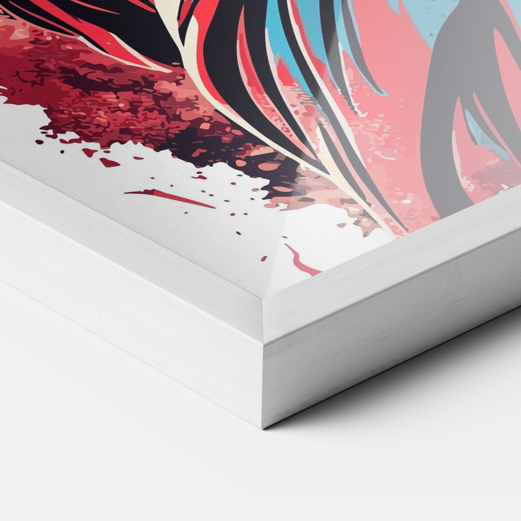 Gerahmte Poster Liberty Statue Art mockup 3